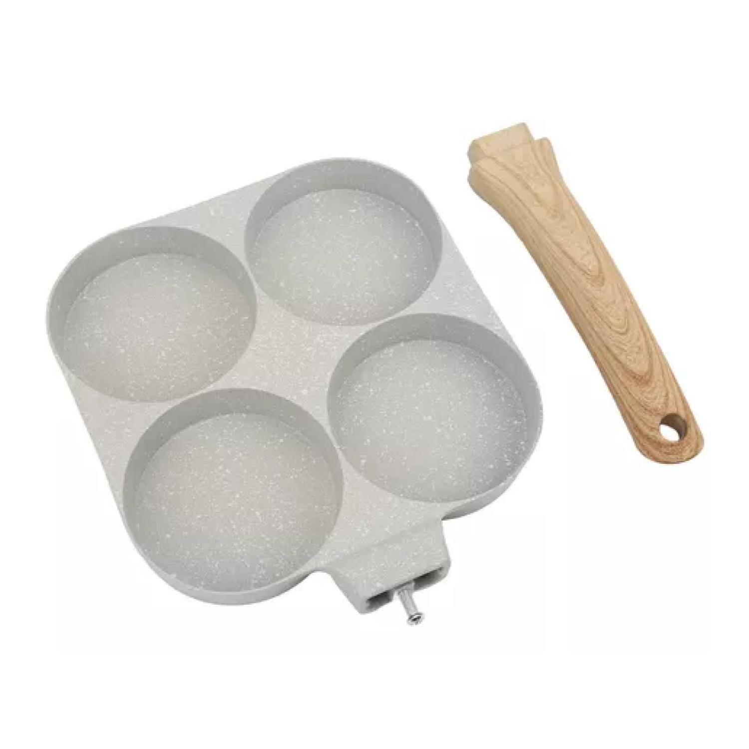 Sarten Antiadherente 4 Secciones Multiusos Blanco-3