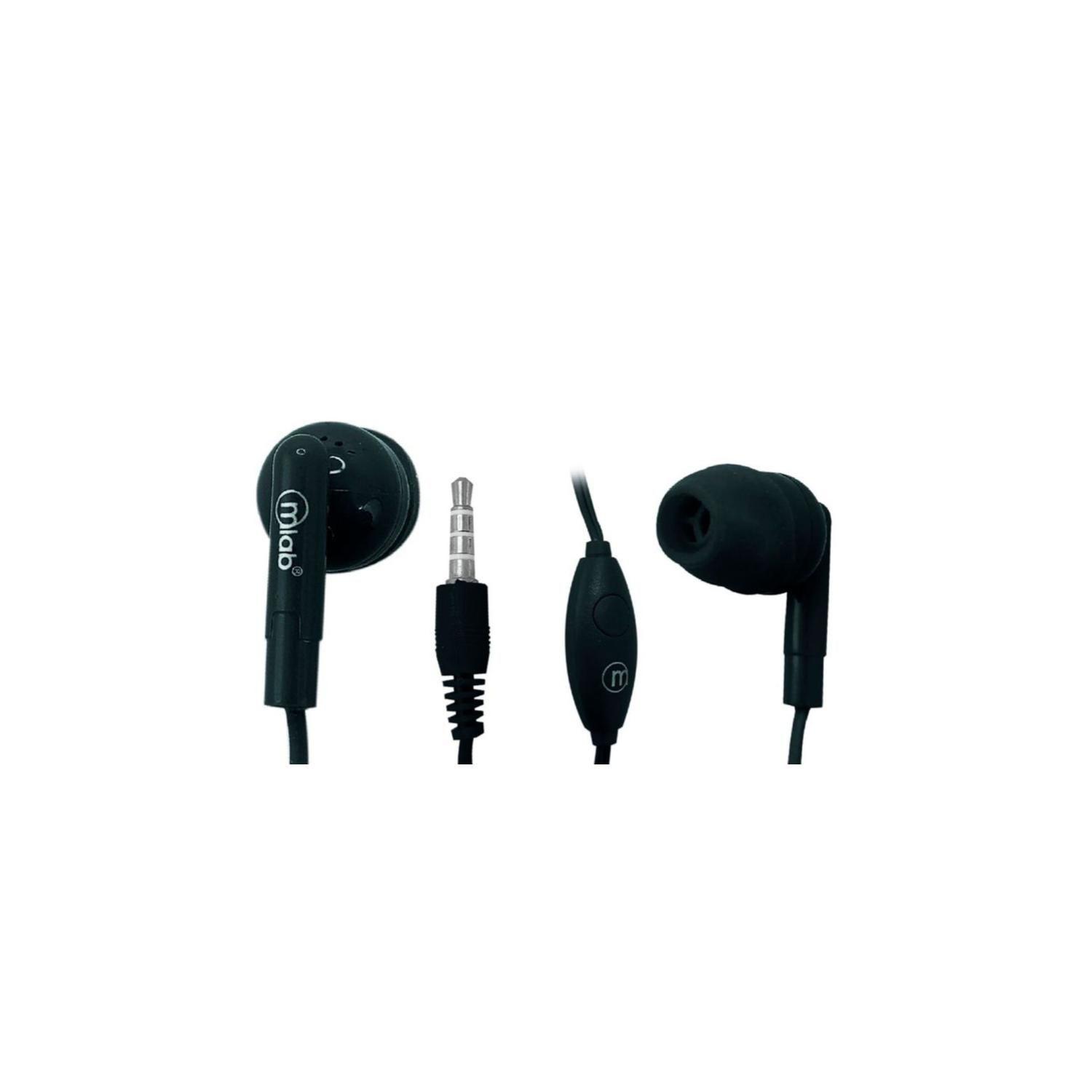 Audifonos Manos Libres Jack 3.5 In Ear Negro Gummy-2