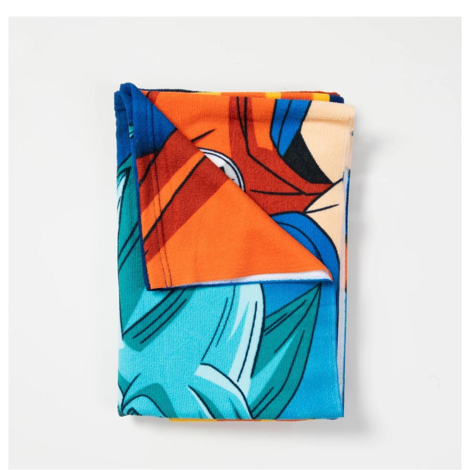 Toalla De Playa 70x140cm Infantil Dragon Ball Mashini-1