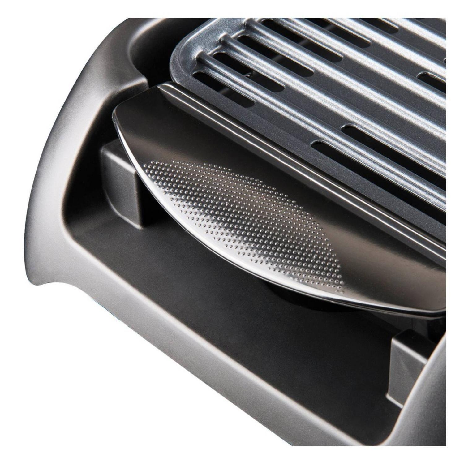 Parrilla Electrica 1000W 220°C 5N Negro TH-180 Thomas-3