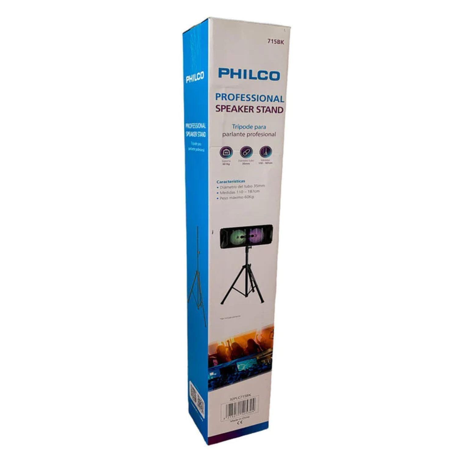 Tripode Para Parlante 1.8Mts Negro C715BK Philco-3