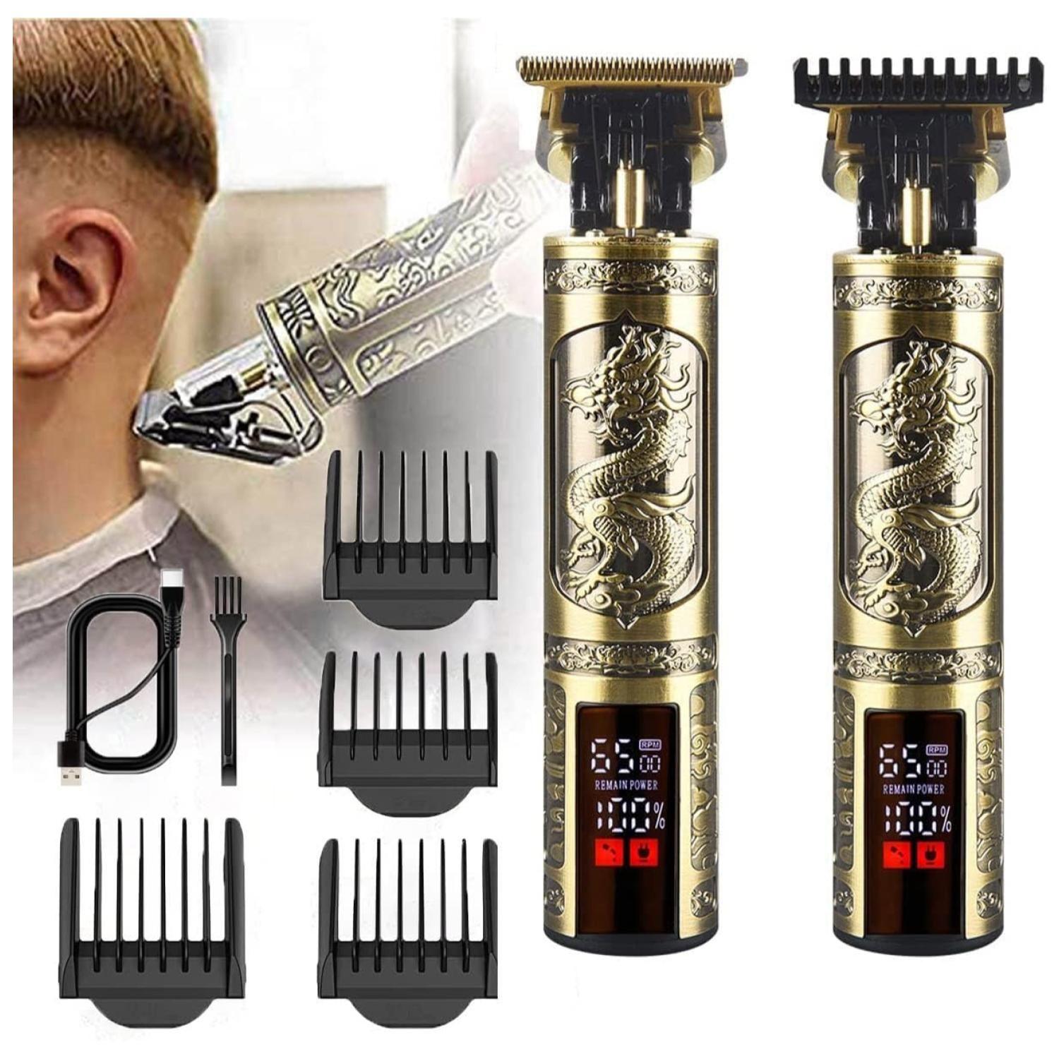 Maquina Cortadora De Pelo Y Barba Inalambrica Recargable USB-1