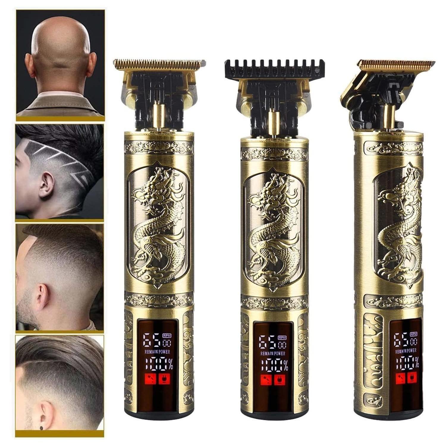 Maquina Cortadora De Pelo Y Barba Inalambrica Recargable USB-5