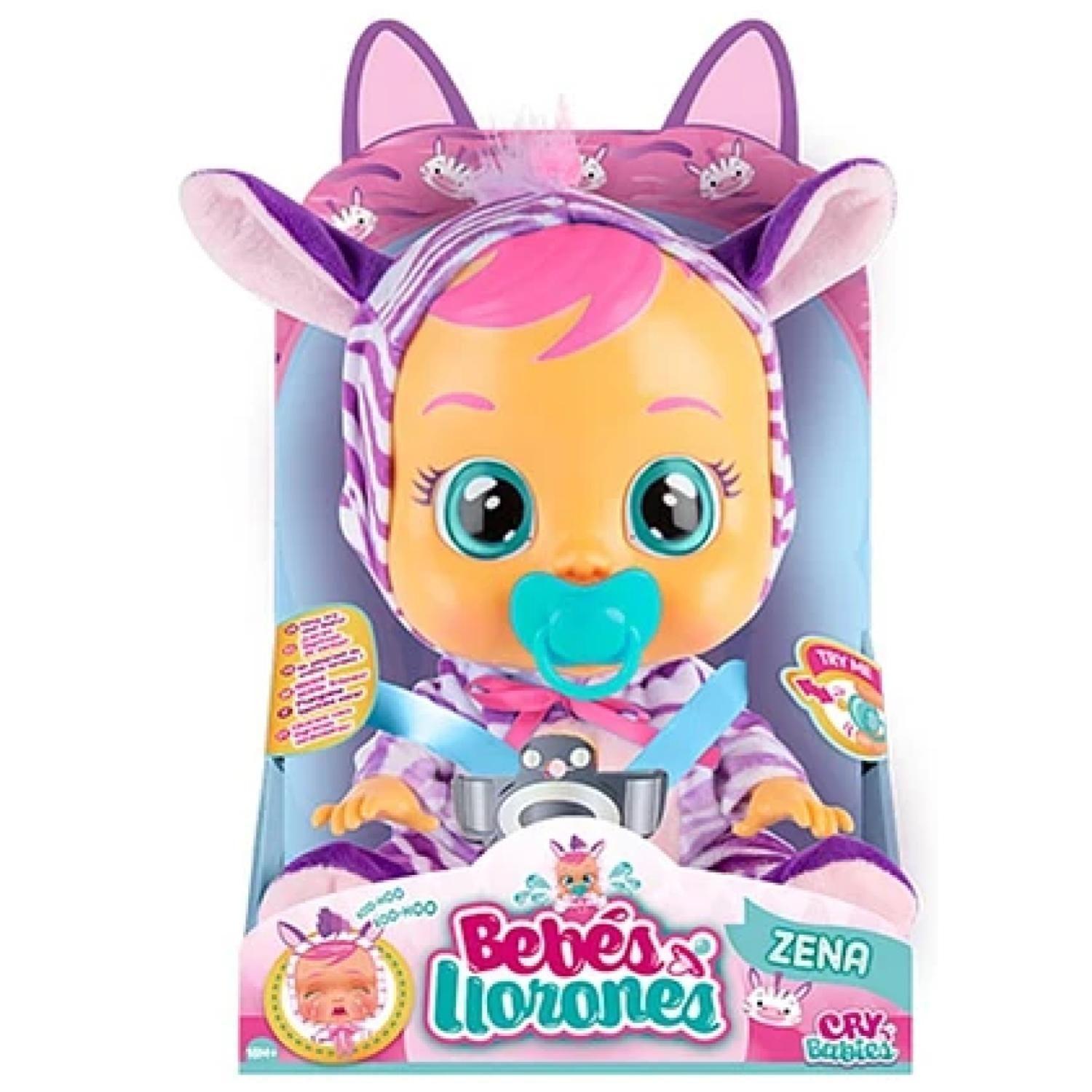 Juguete Muñeca Bebe LLoron Zena 30Cm-4