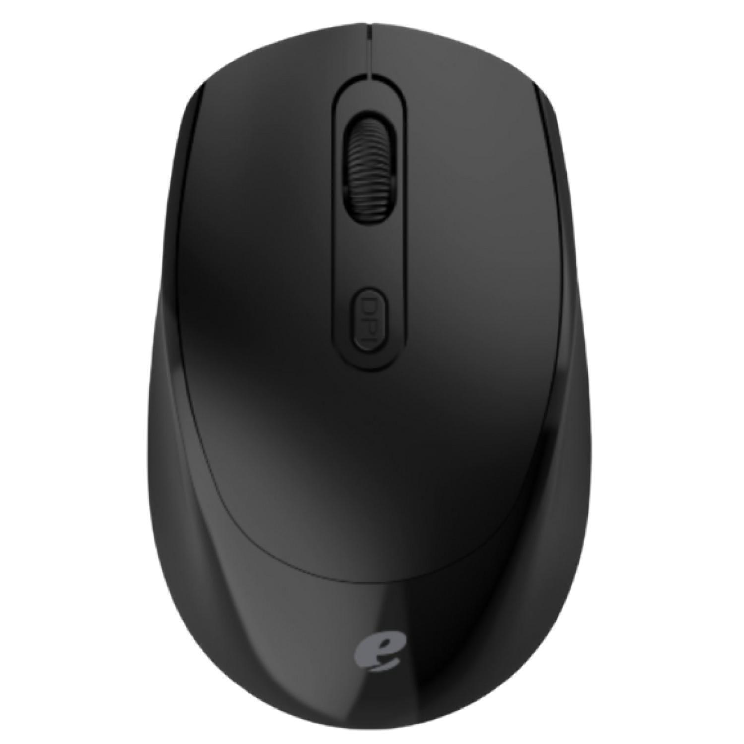 Mouse Inalambrico USB 4 Botones 1600DPI Negro EMW142-0