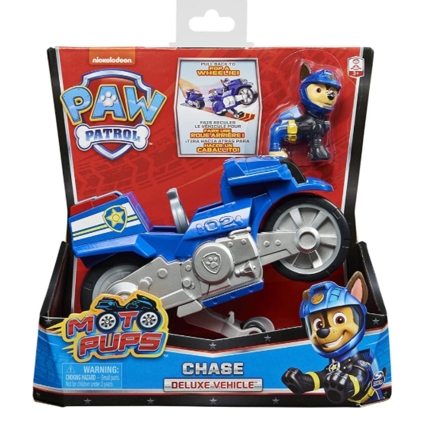 Juguete Chase Moto Azul Friccion Paw Patrol-58