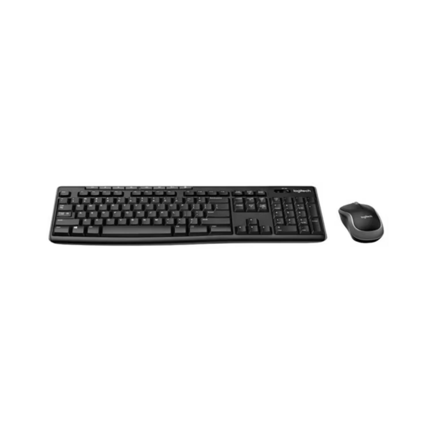 Kit Teclado Y Mouse Inalambrico USB Negro MK270-4