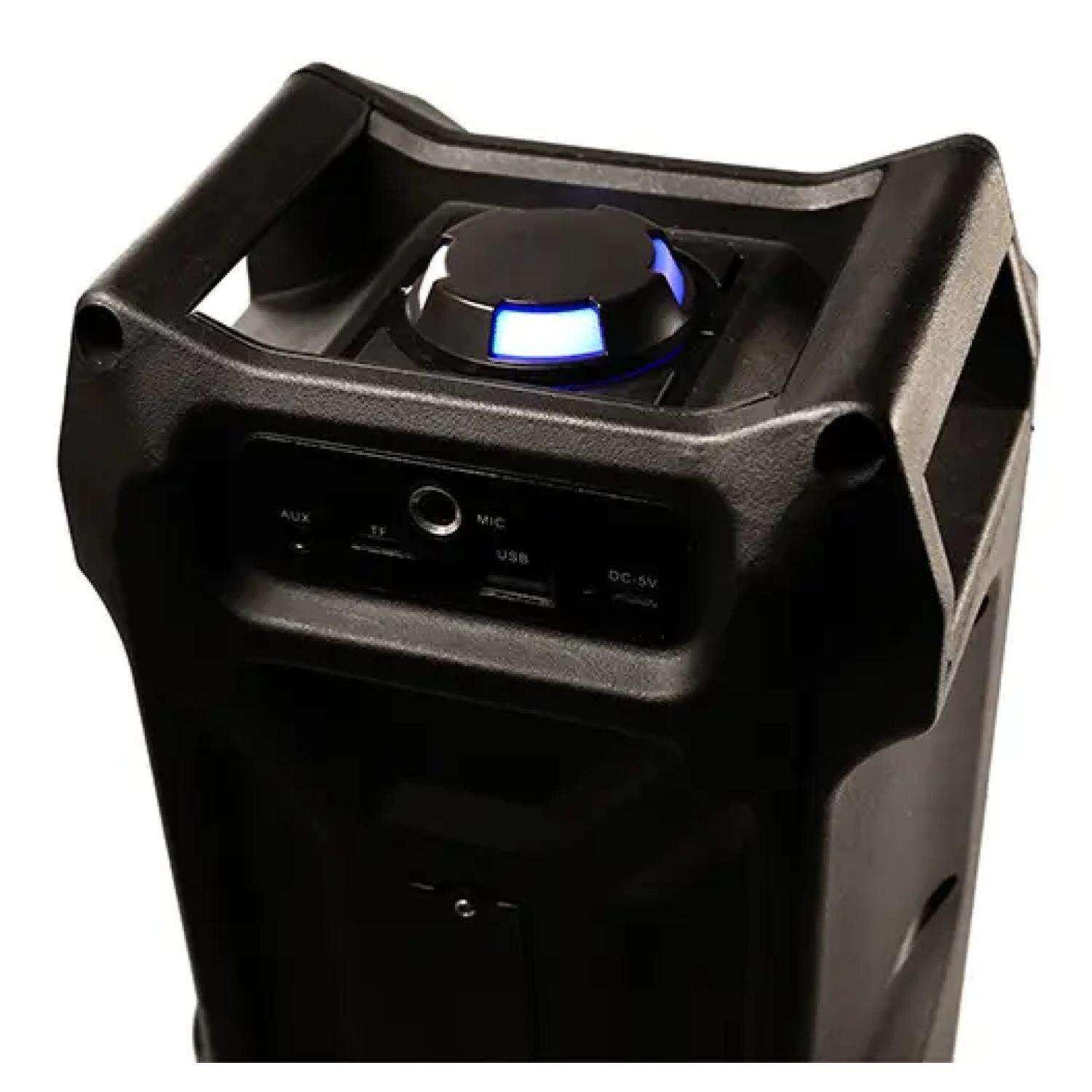 Parlante Bluetooth Microfono USB AUX 10W RMS RGB Gladiator Master G-2