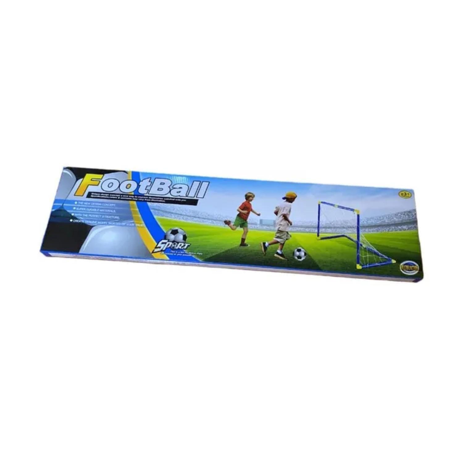 Juguete Arco De Futbol Armable Con Red Y Balon Infantil-2