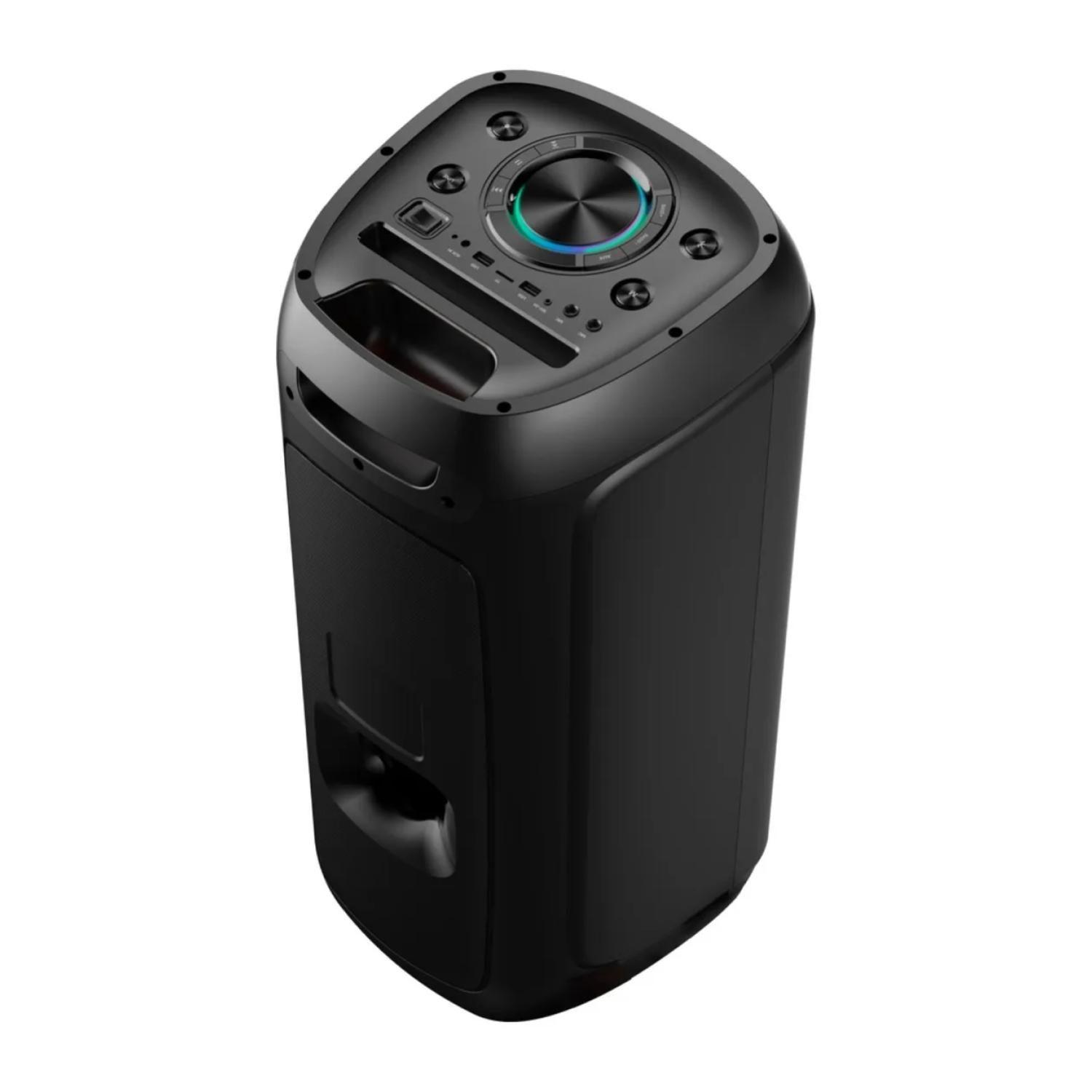 Parlante Bluetooth Karaoke 60W RGB Negro Raptor Master-G-2