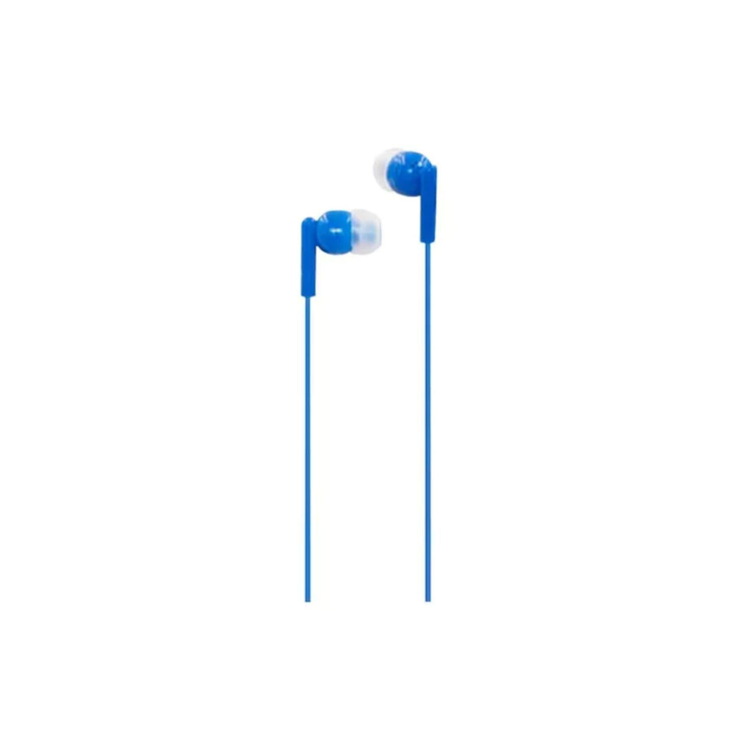 Audifonos Manos Libres Jack 3.5 In Ear Azul Gummy -2