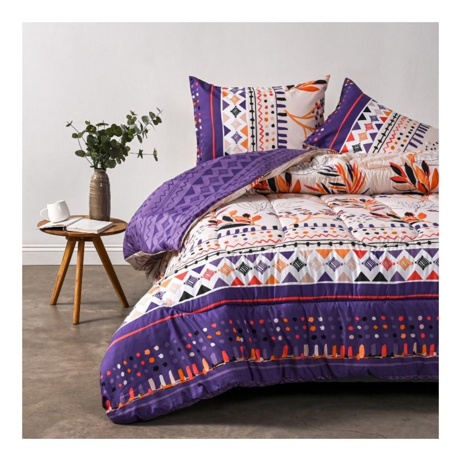 Plumon 2 Plazas Microfibra Lavander American Family Cannon-2