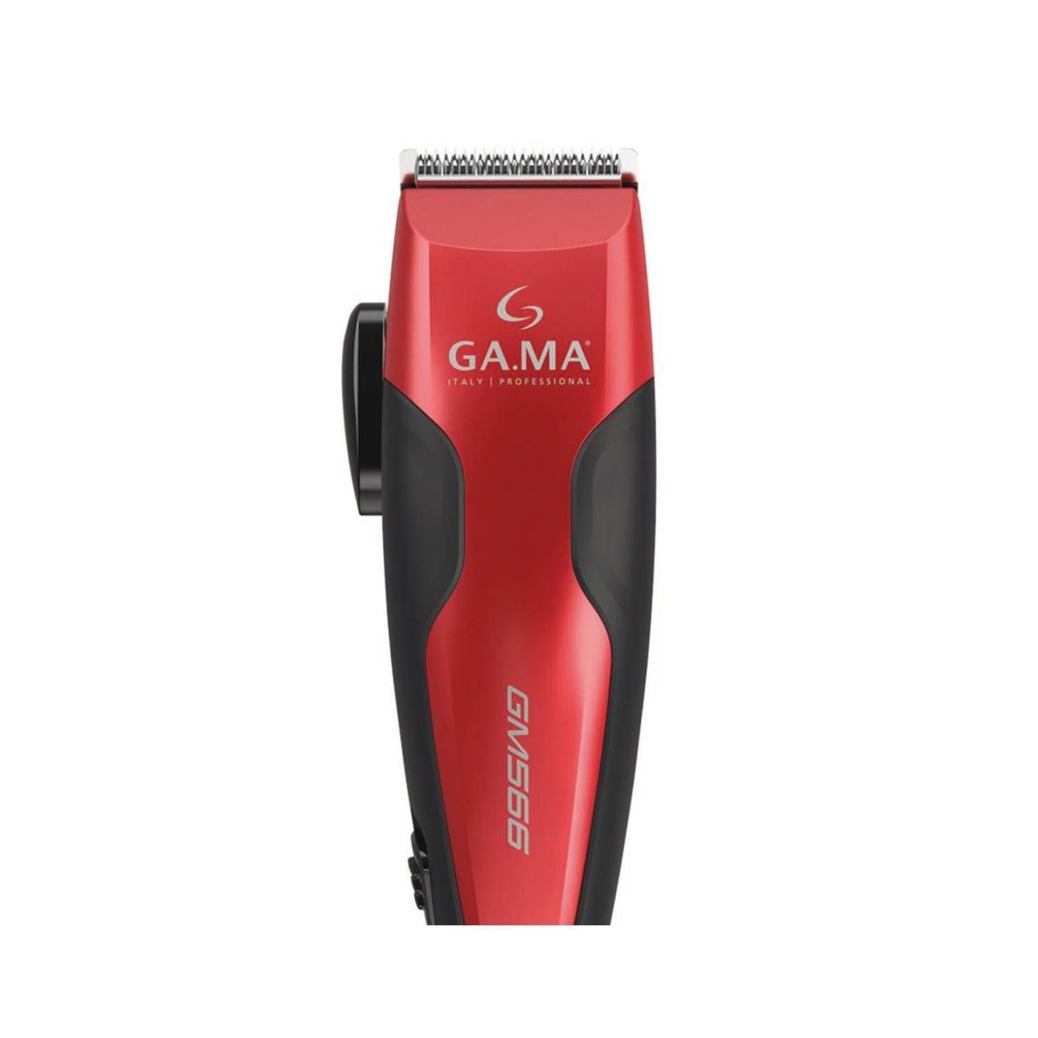Maquina Corta Pelo Barba 13 Accesorios Rojo GM566 Gama-2