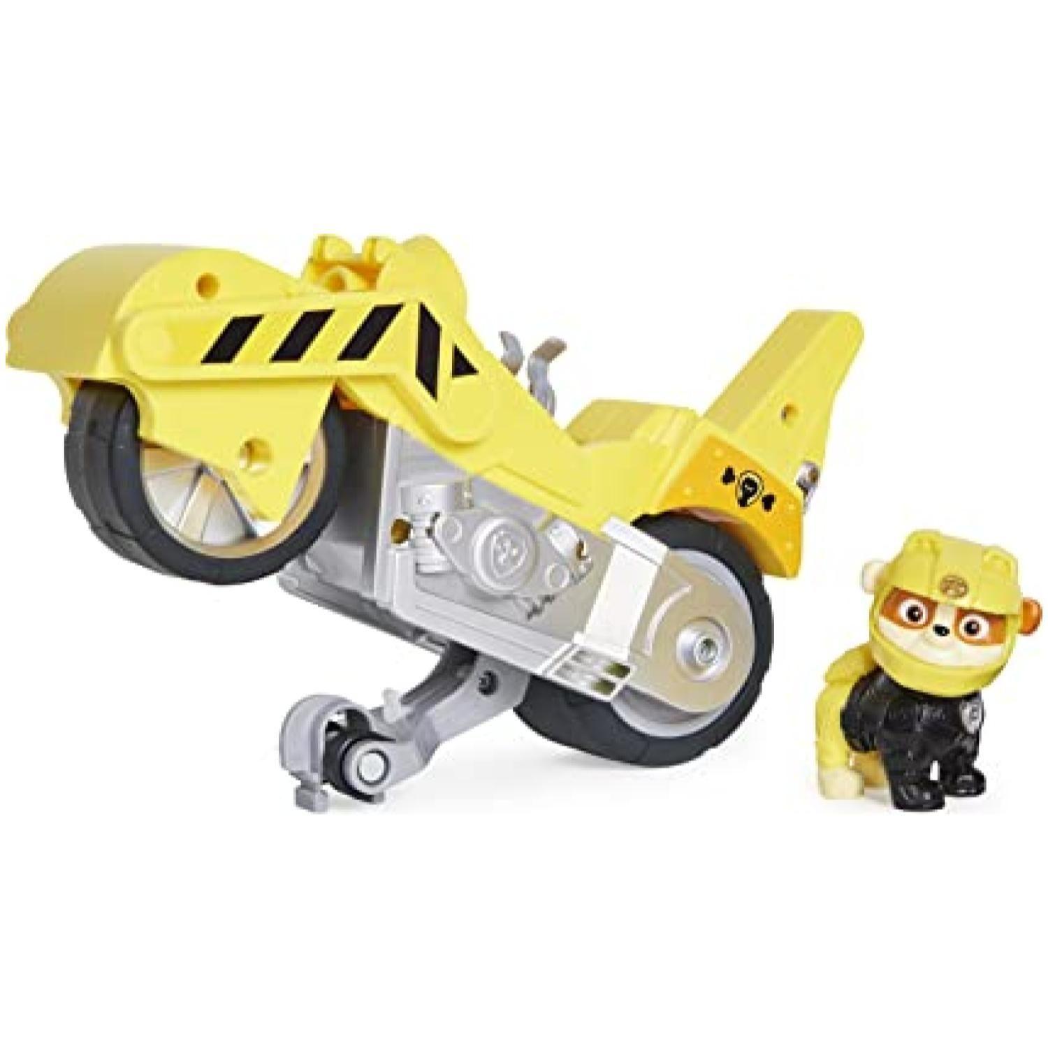 Juguete Rubble Moto Amarilla Friccion Paw Patrol-18