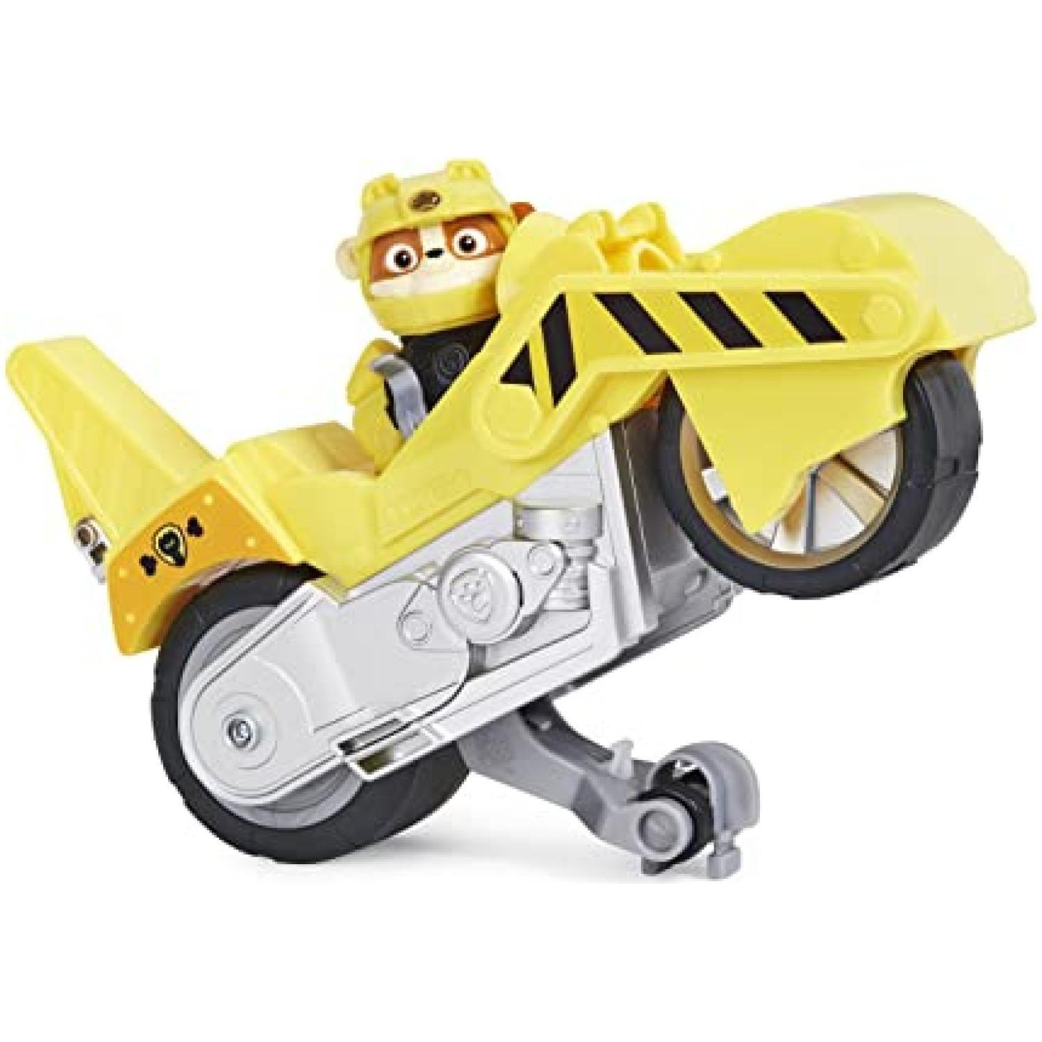 Juguete Rubble Moto Amarilla Friccion Paw Patrol-16