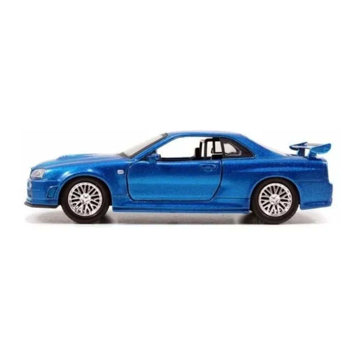 Juguete Pack 2 Autos Rapidos Y Furiosos 2 Skyline 1:32-3