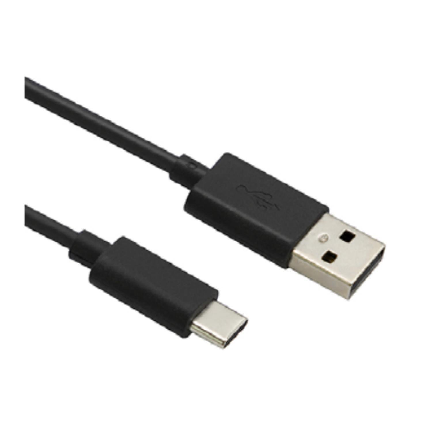Cable Carga Rapida USB A USB Tipo C 1Mt Negro Motorola-1