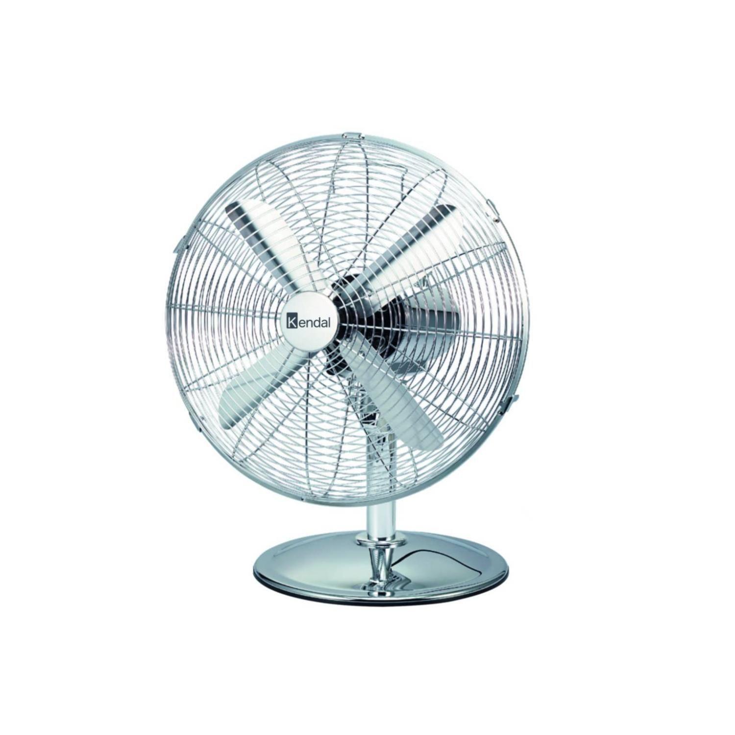 Ventilador De Mesa 12 Pulgadas 45W 3Vel Acero-0