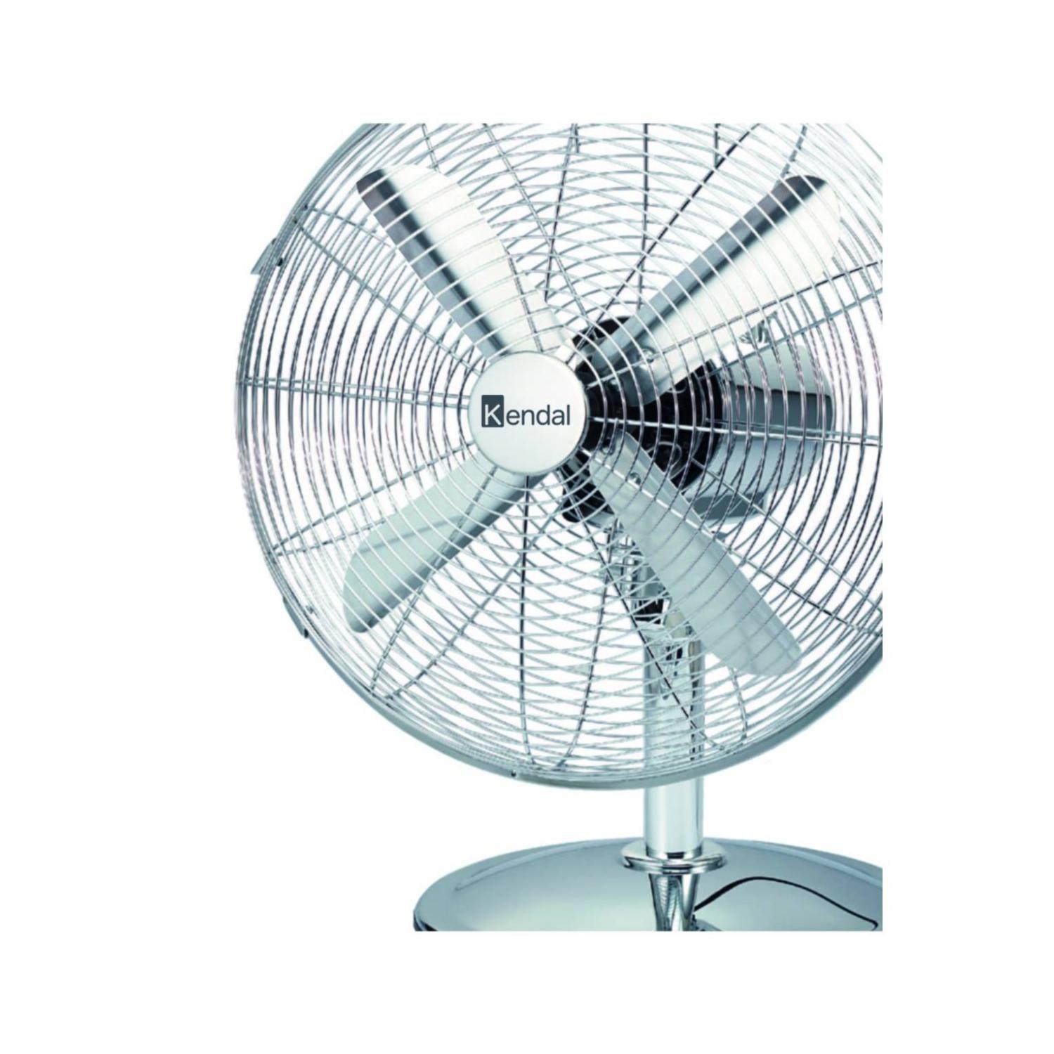 Ventilador De Mesa 12 Pulgadas 45W 3Vel Acero-1