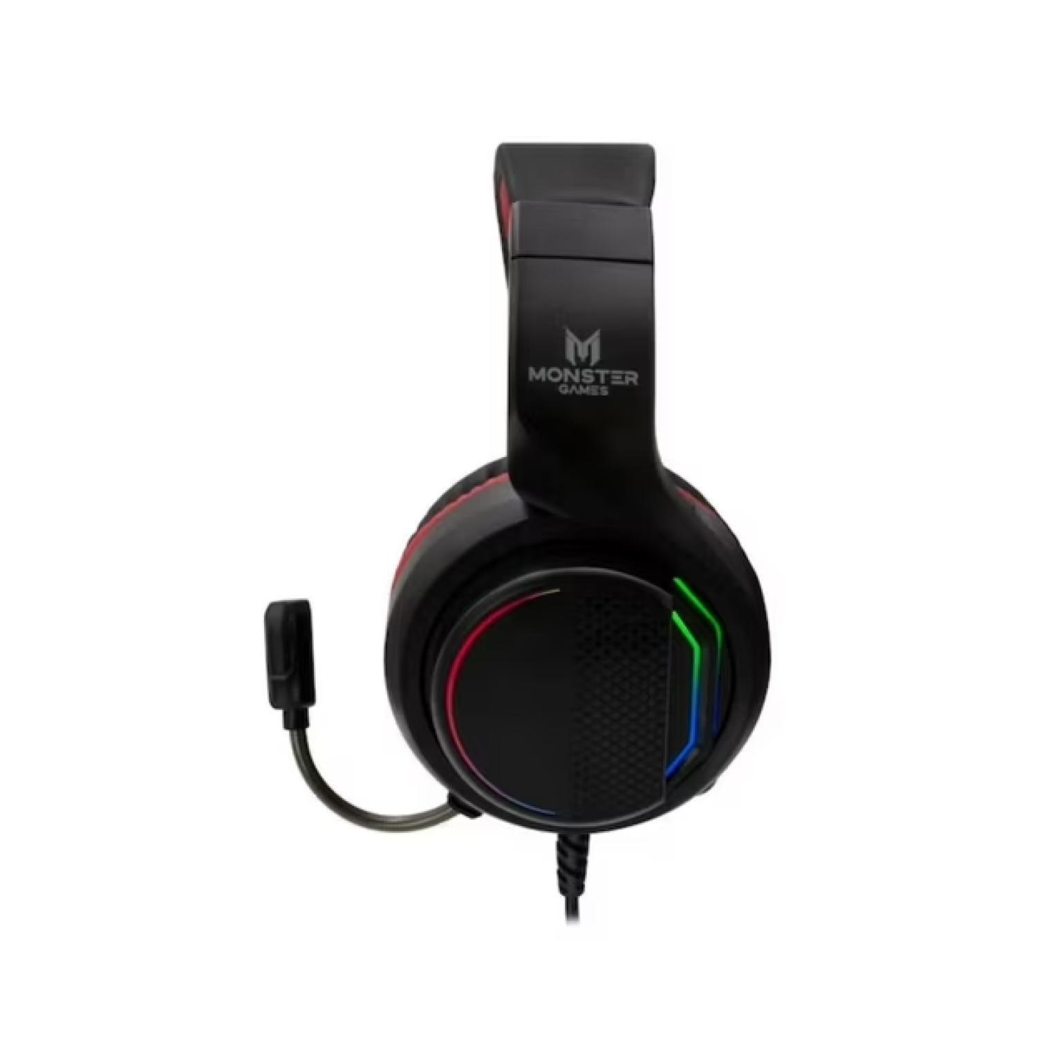 Audifonos Gamer Jack 3.5 USB RGB PS4 PC Snap-3