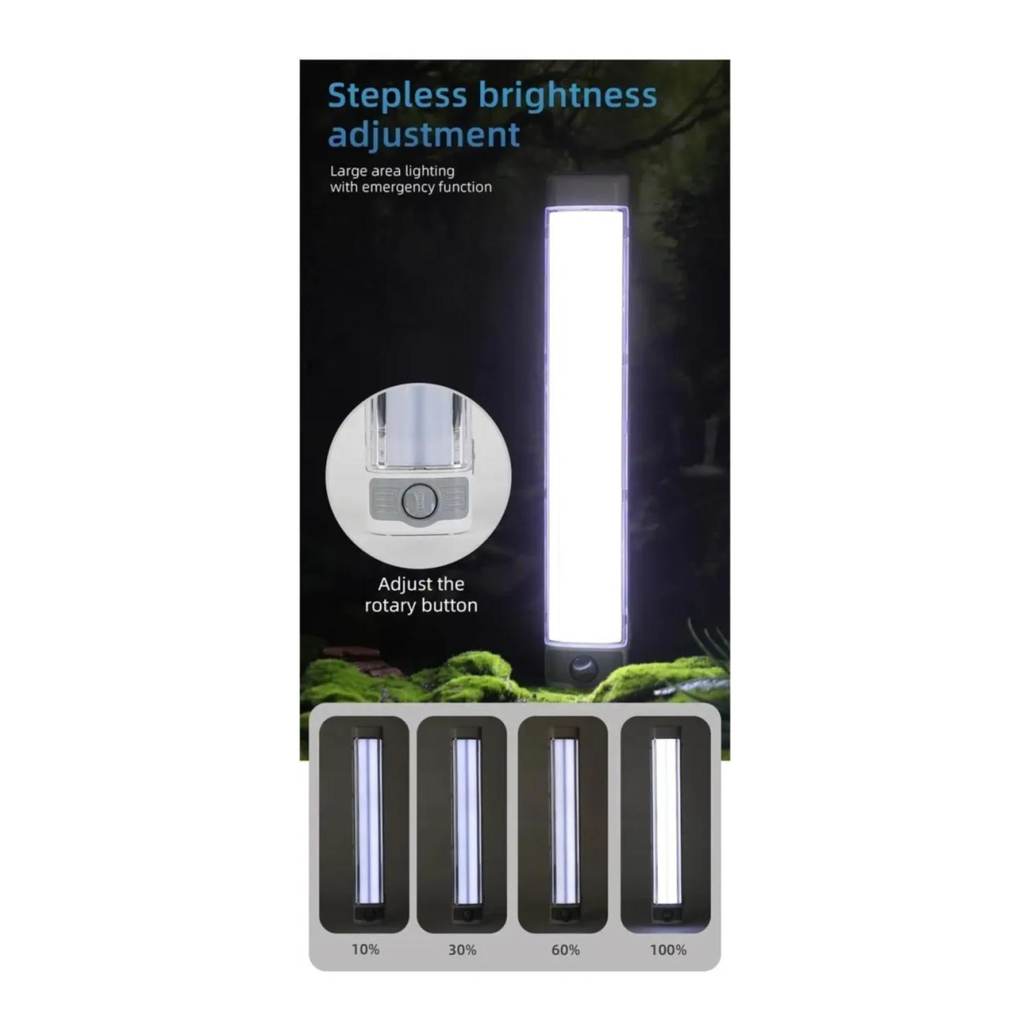 Lampara De Emergencia LED Recargable Portatil Blanca-5
