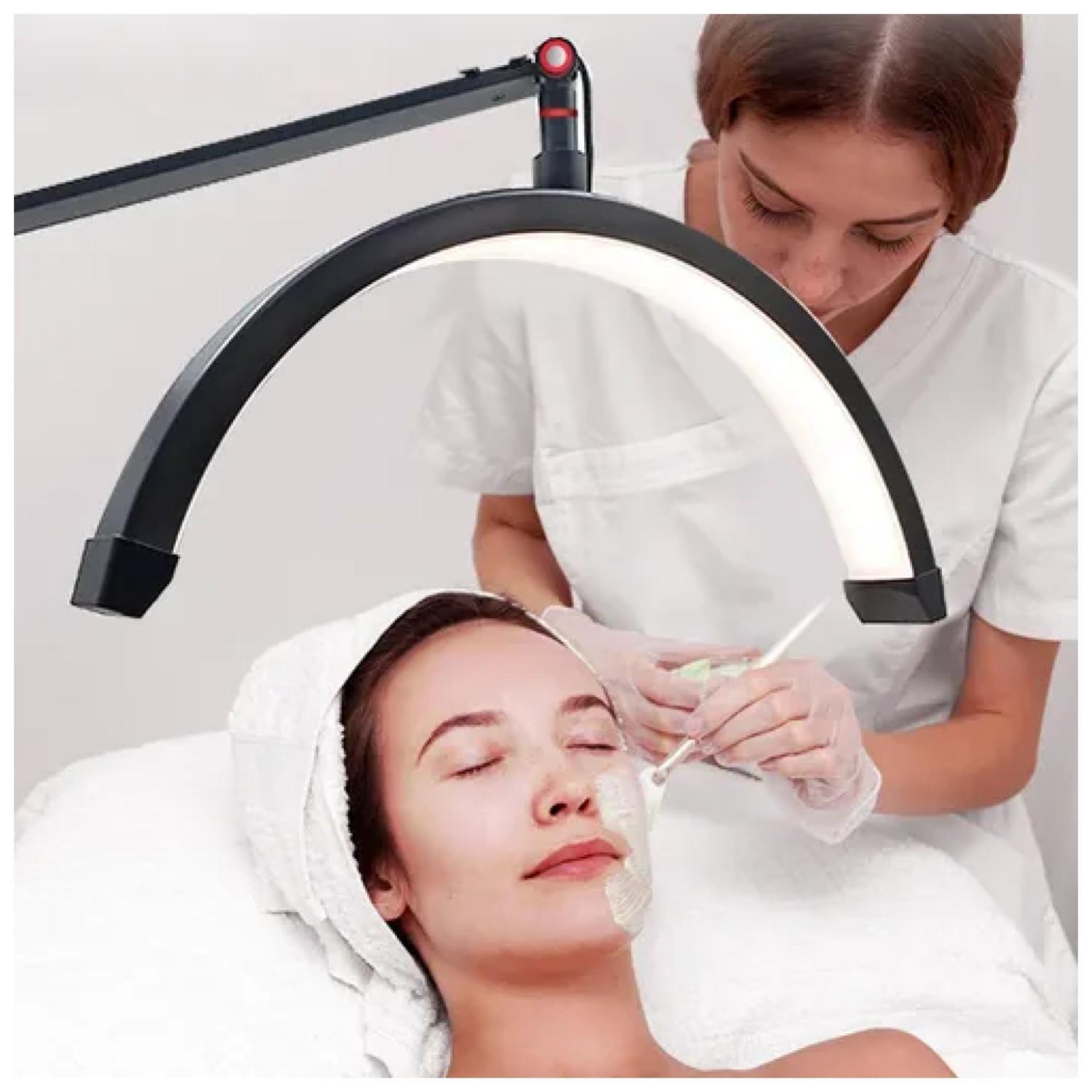 Lampara Ajustable Articulada Para Manicurista Pestañas Cara-4