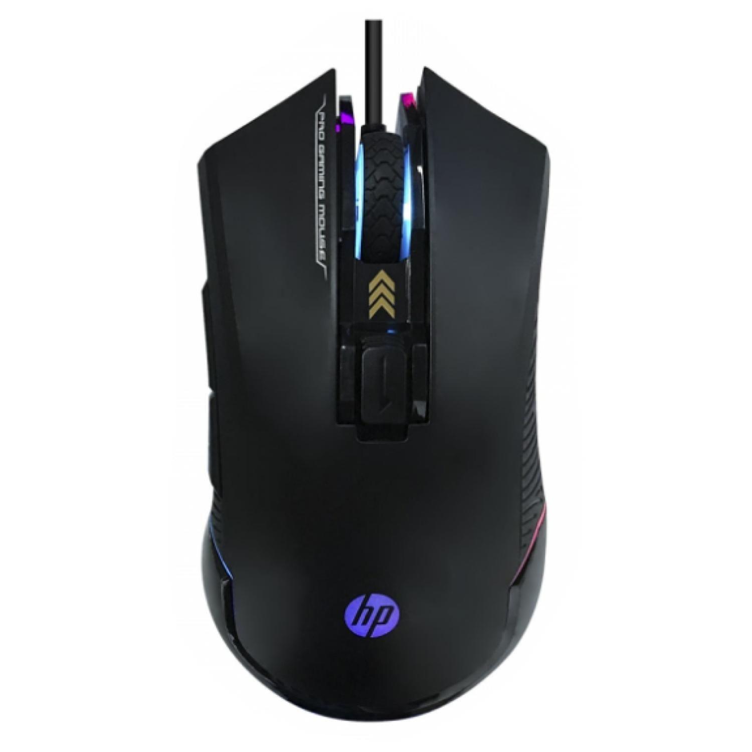 Mouse Gamer USB 6B 7250DPI RGB Negro G360 HP-0