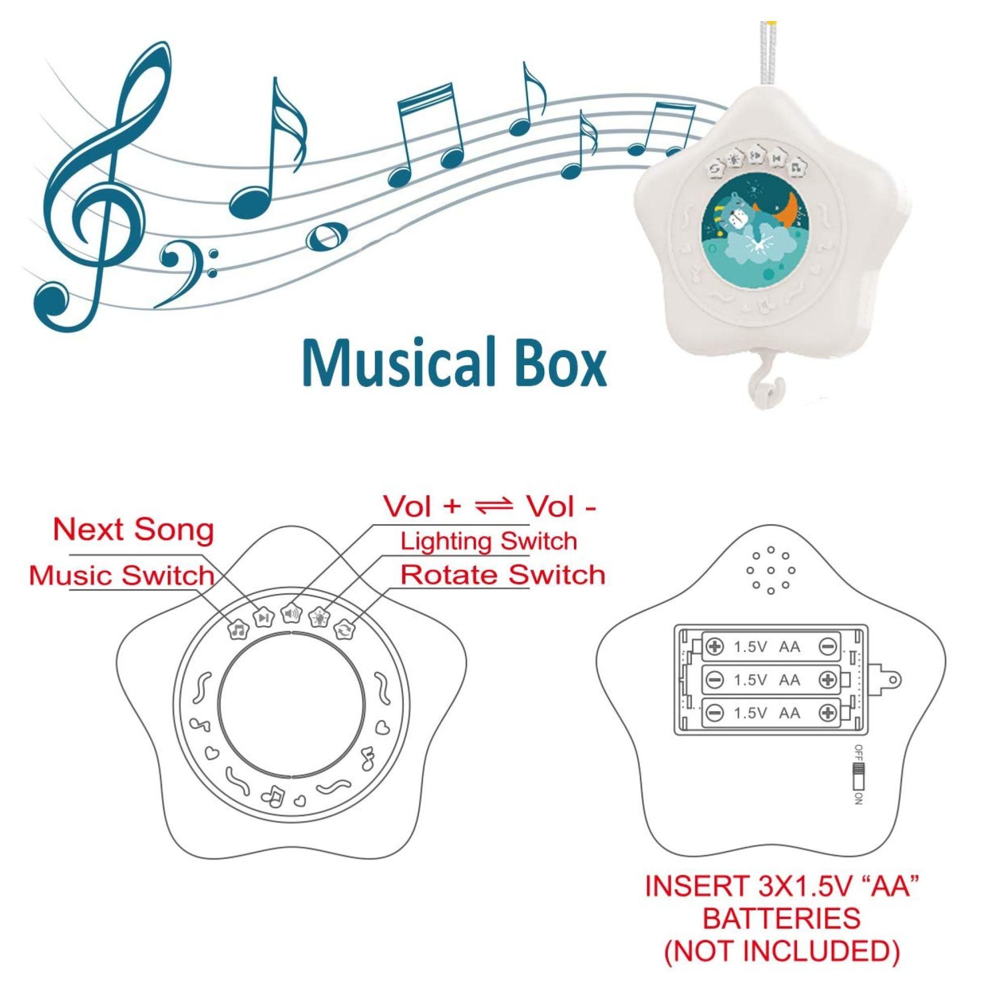 Juguete Movil Sonajero Divertido Infantil Con Luz Y Sonido-3