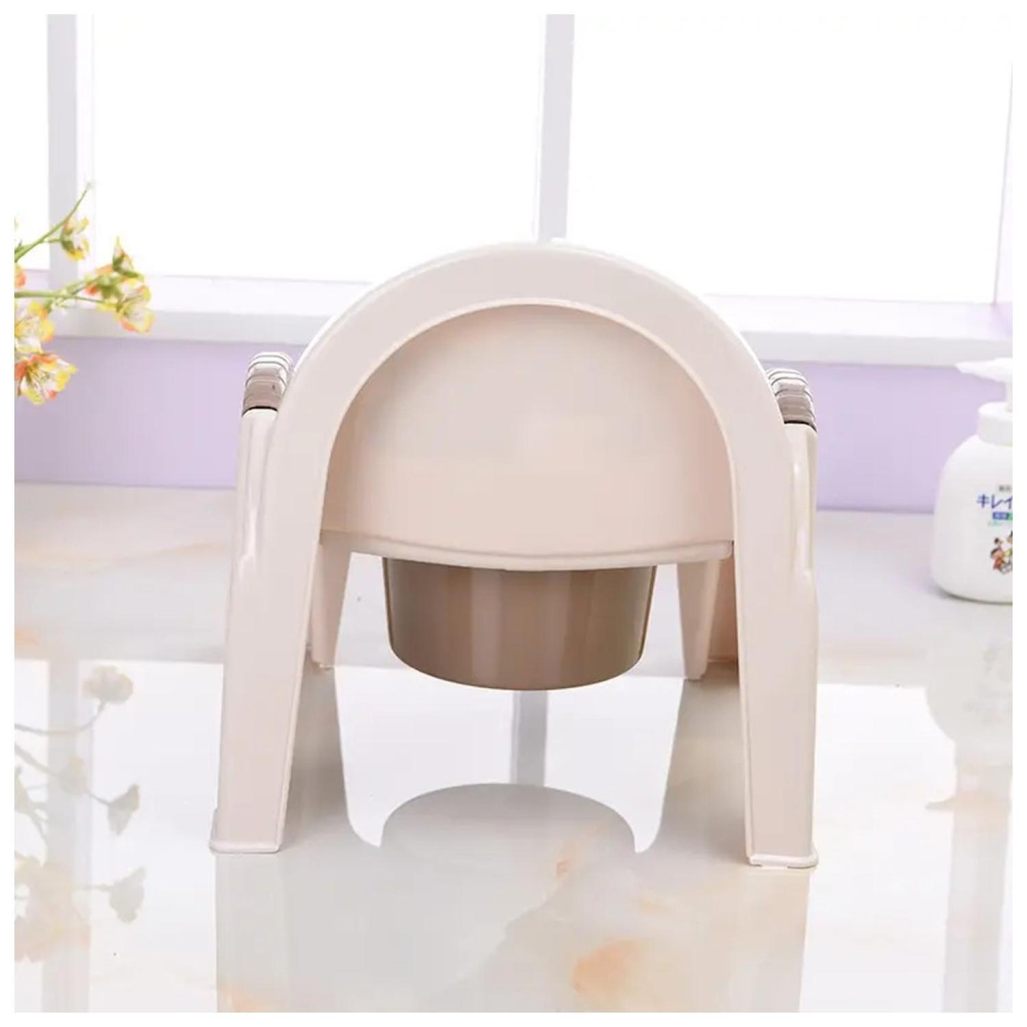 Pelela Silla De Bebes Baño Tapa Desmontable Blanco Celeste-2
