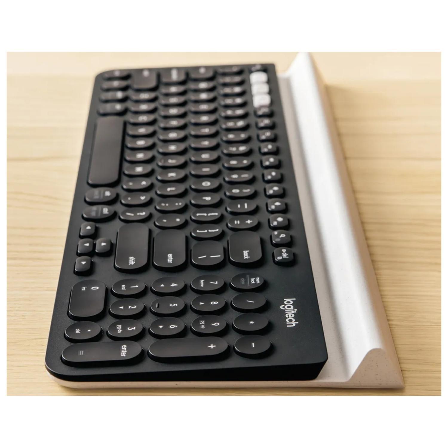 Teclado Inalambrico USB BT Multidispositivo Negro K780-2