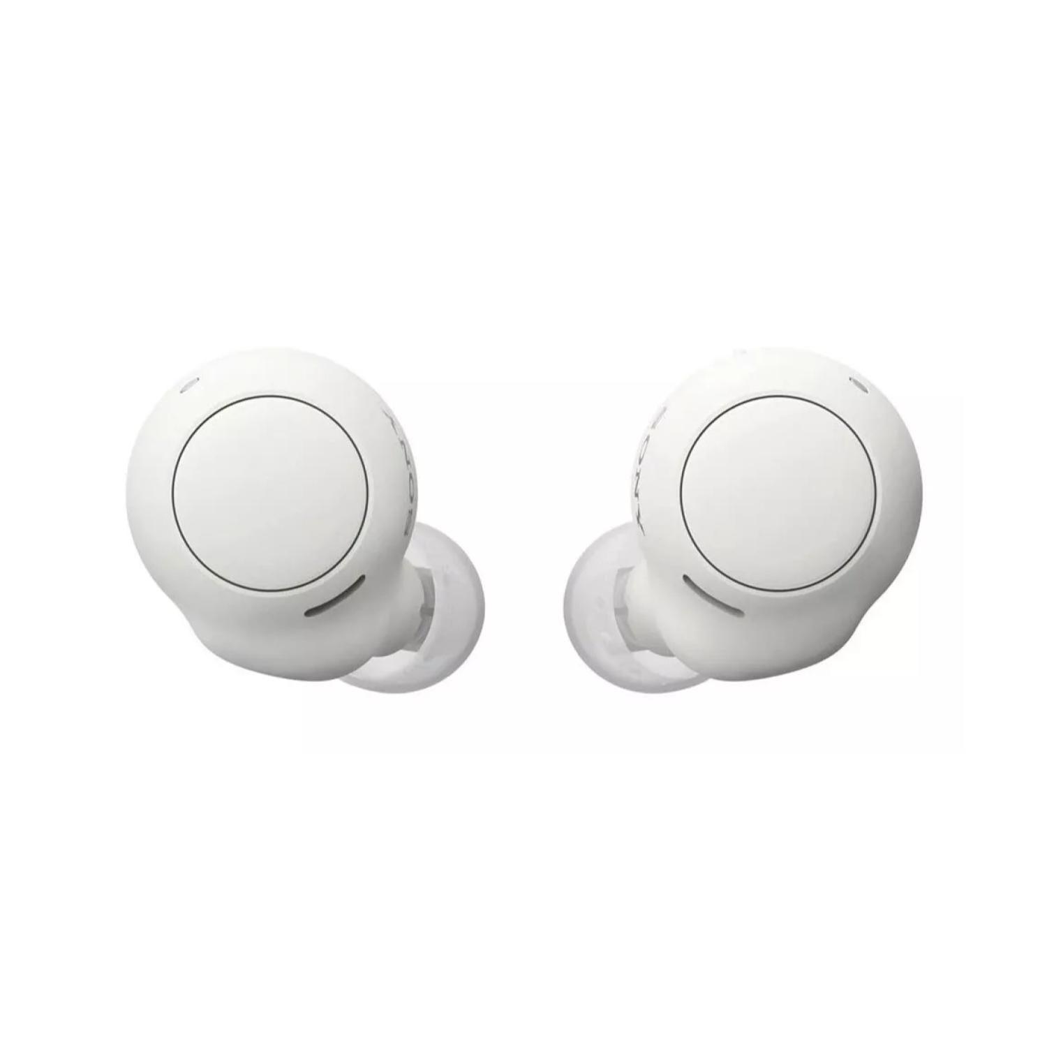 Audifonos Bluetooth TWS IPX4 10H InEar Blanco WF-C500-2