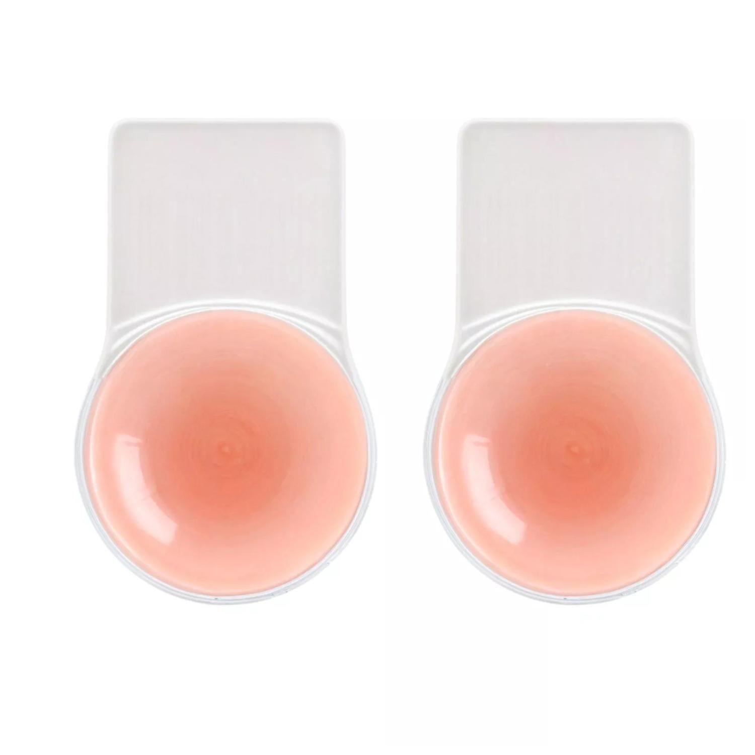 Adhesivo Cubre Pezon Silicona Levanta Bustos Pechos-1