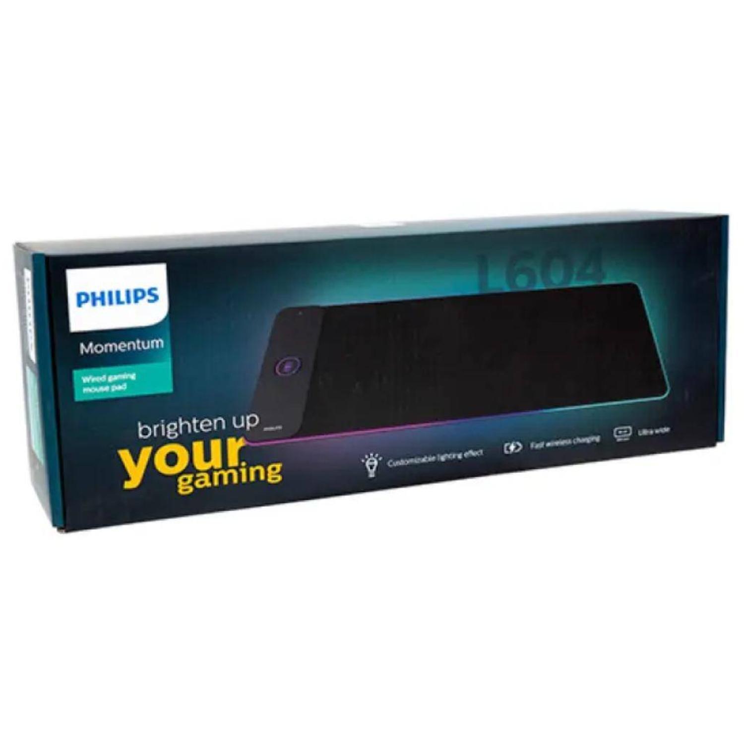 MousePad Gamer XL RGB Carga Inalambrica L604 SPL7604 Philips-1