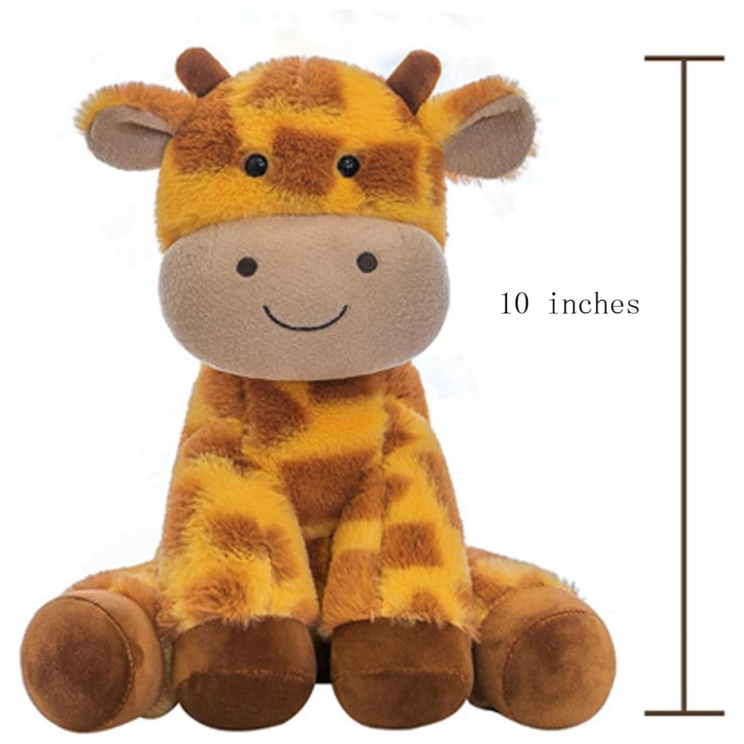 Juguete De Peluche Jirafa Amarilla 35cm Kawaii Infantil-2