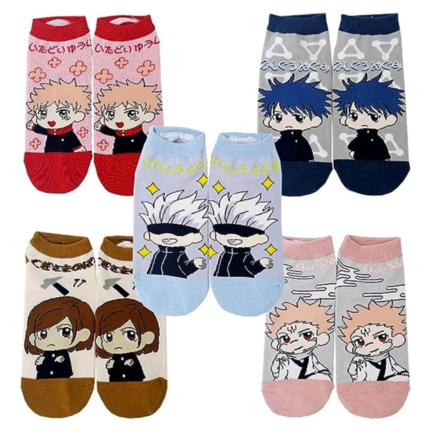 Calcetines Medias Tobilleras Anime Yuji Itadori-1