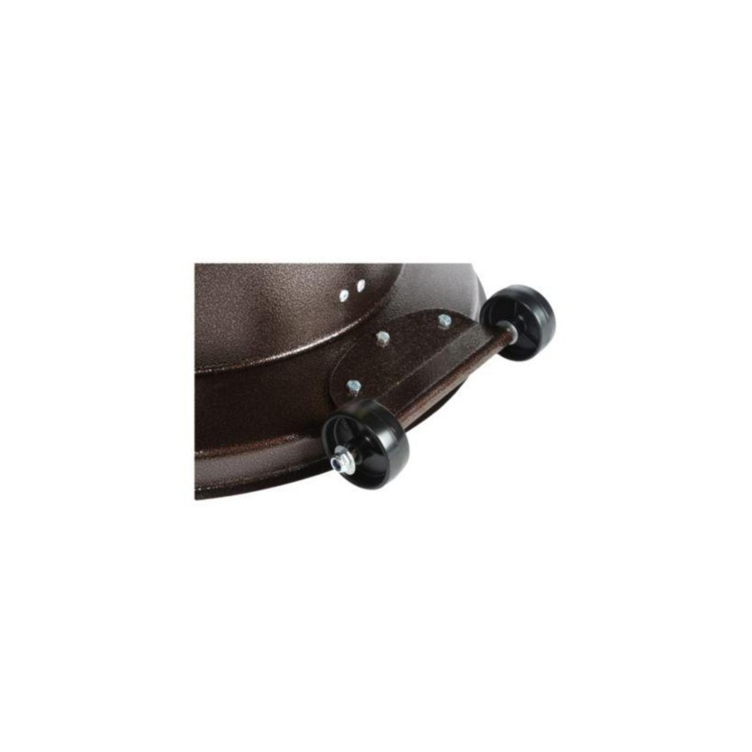 Calefactor Estufa De Patio Baja Bronce Gas Exterior 13000W -3