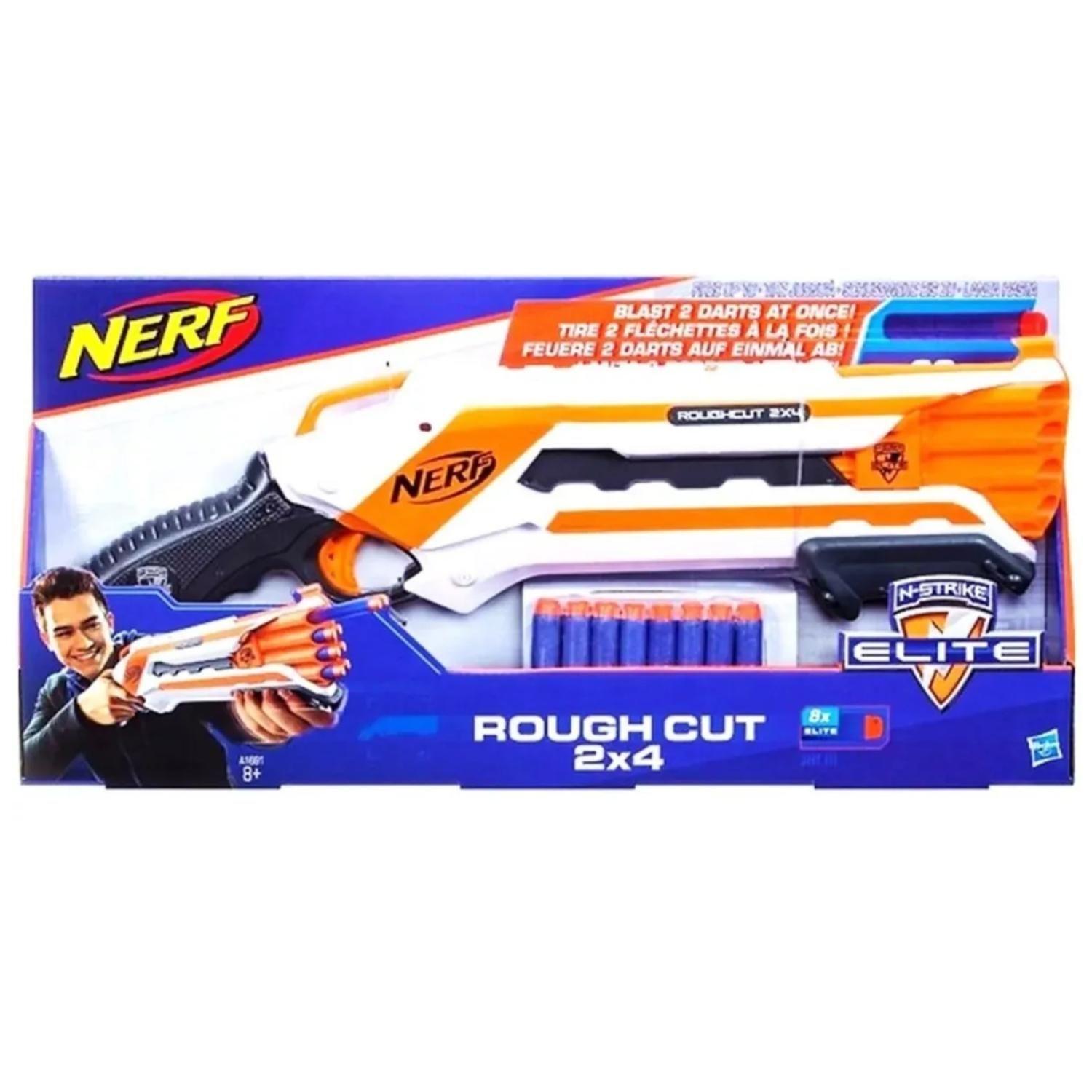 Juguete Nerf N-Strike Rough Cut Con Dardos Infantil-2