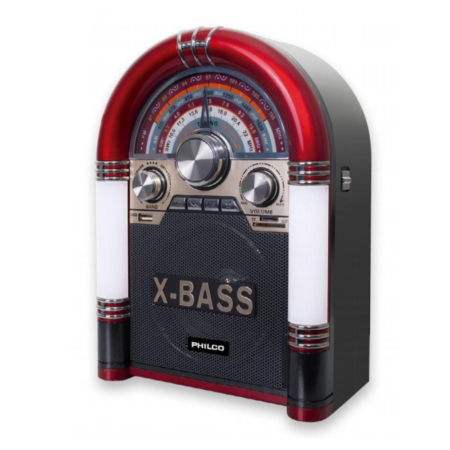 Radio Vintage Rockola Bluetooth LED VW452 Philco-0