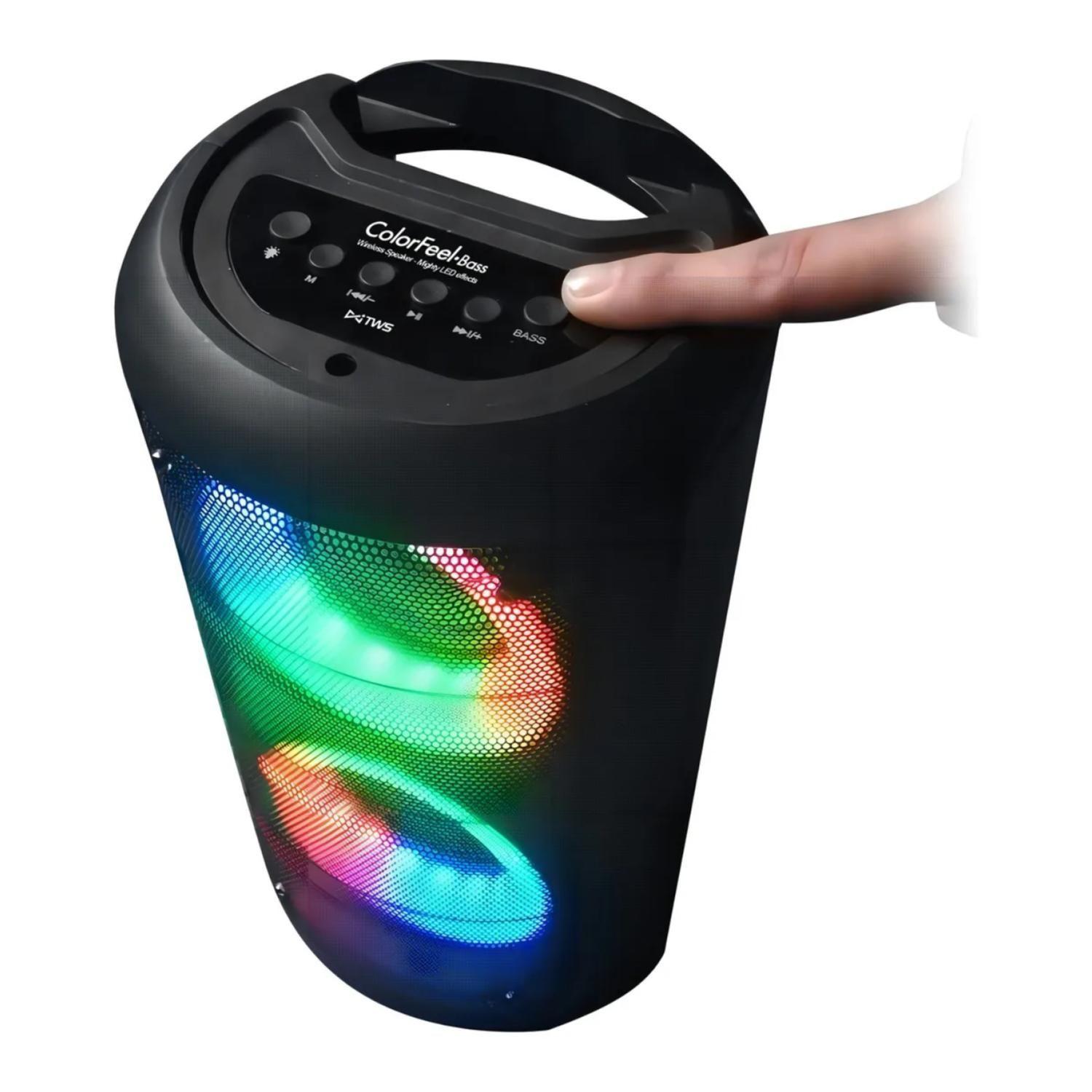 Parlante bluetooth Karaoke TWS 2000W RGB ColorFell 9101 Mlab-2