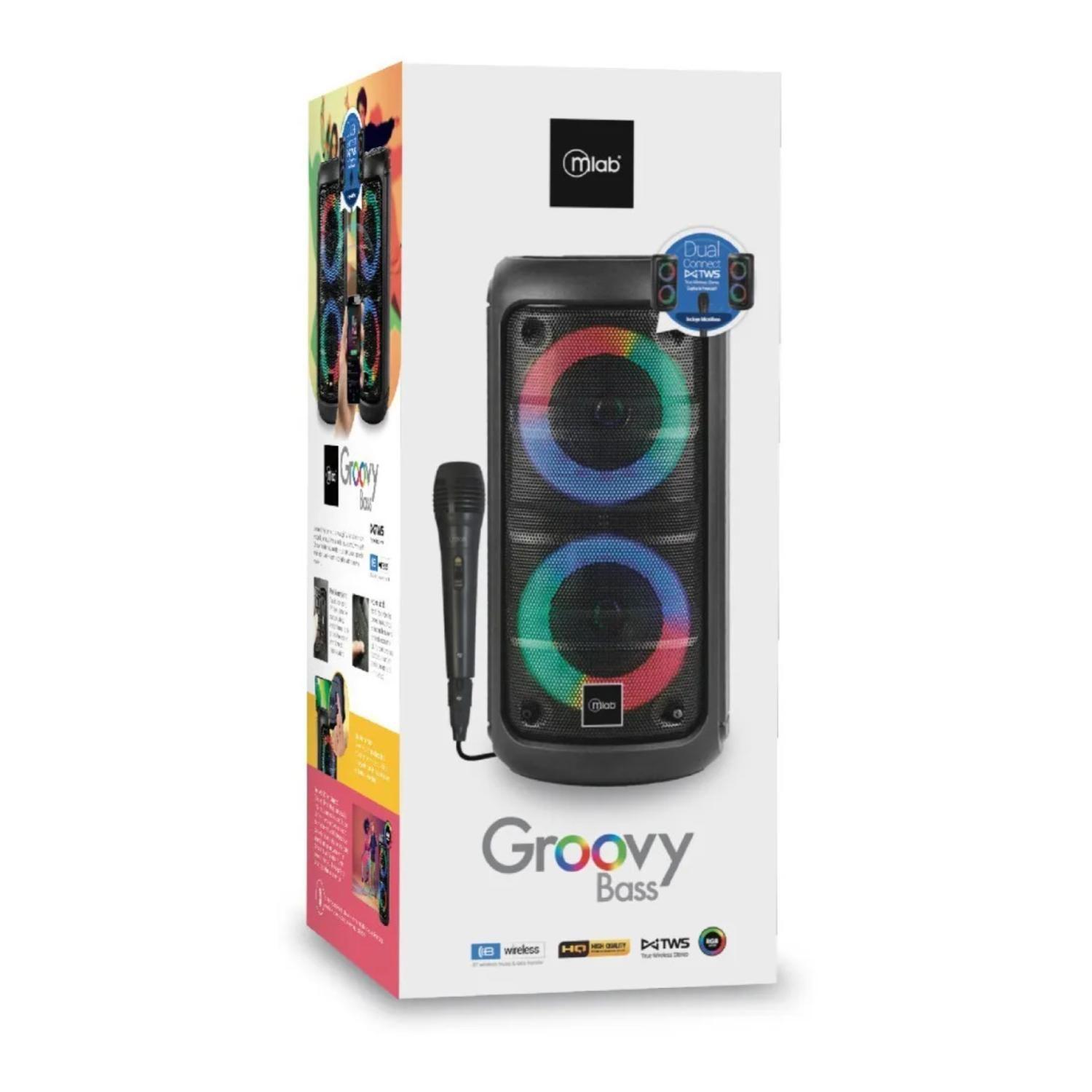 Parlante bluetooth Karaoke TWS 2000W RGB ColorFell 9101 Mlab-3