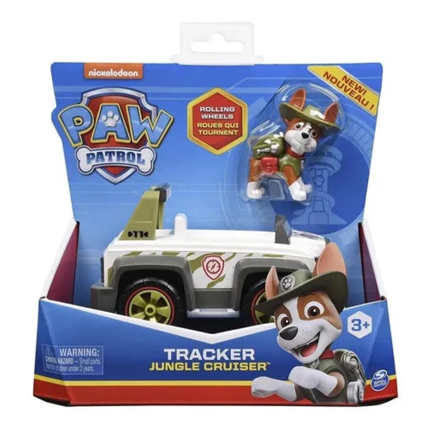 Juguete Tracker Auto Blanco Friccion Paw Patrol-34