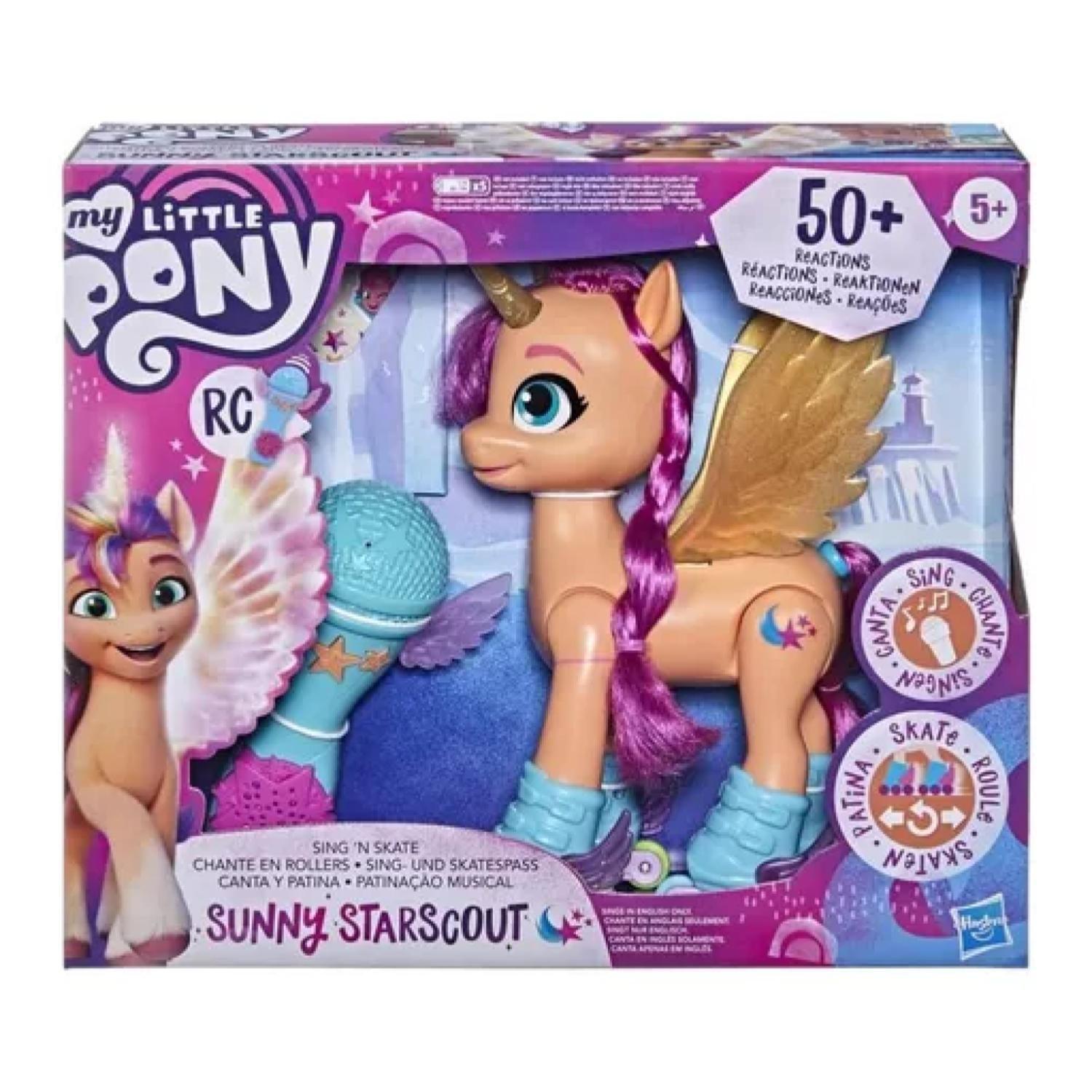 Juguete My Little Pony Sunny Canta Y Patina Infantil-3