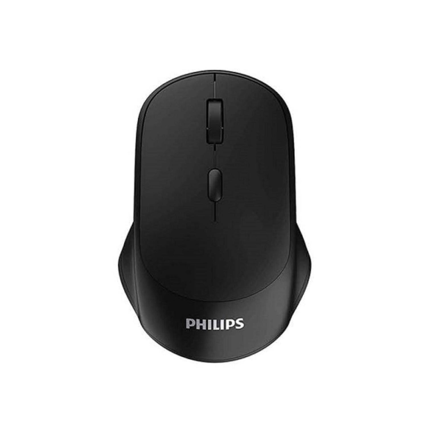 Mouse Inalambrico USB Slim 4B Negro M423 SPK7423 Philips-0