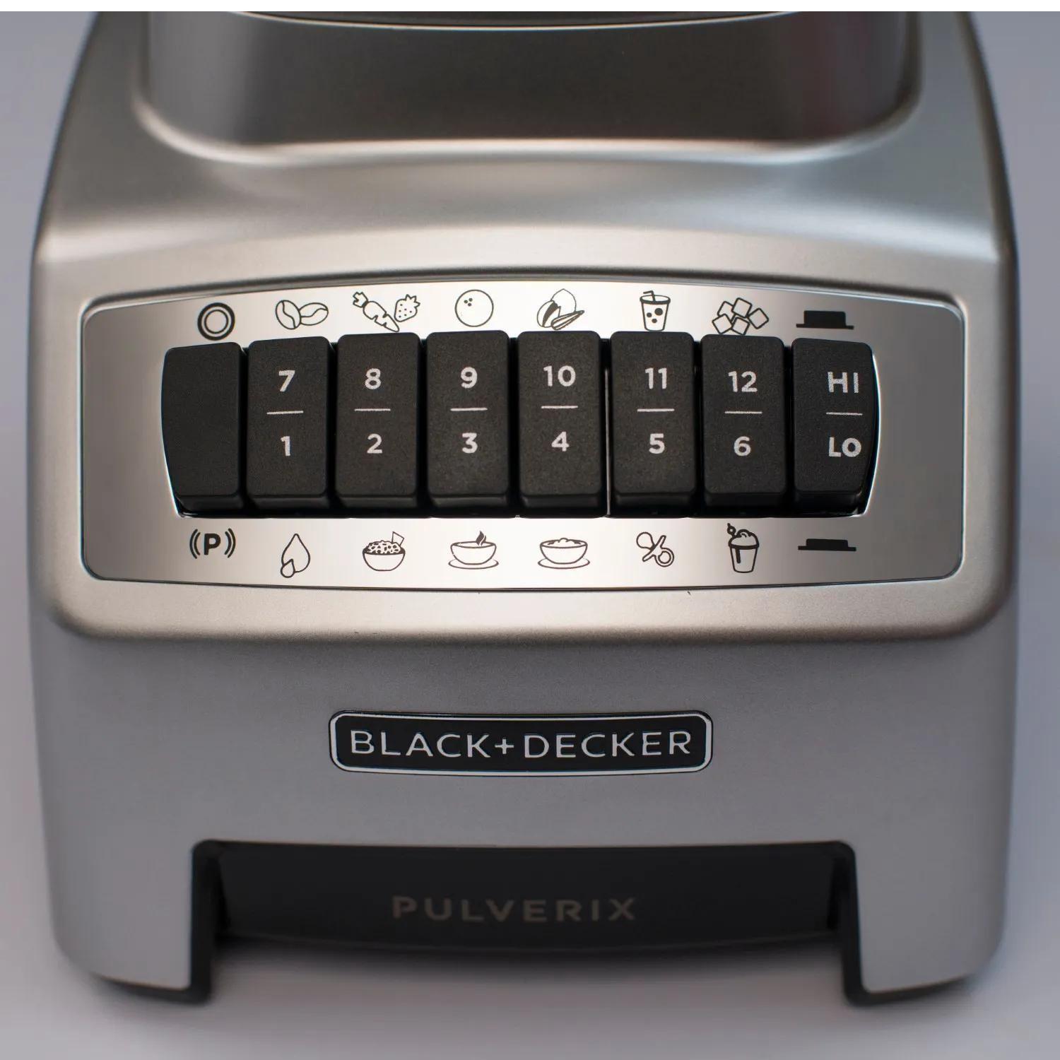 Licuadora Electrica 700W Jarra Vidrio Bl1140ms Black+decker-2