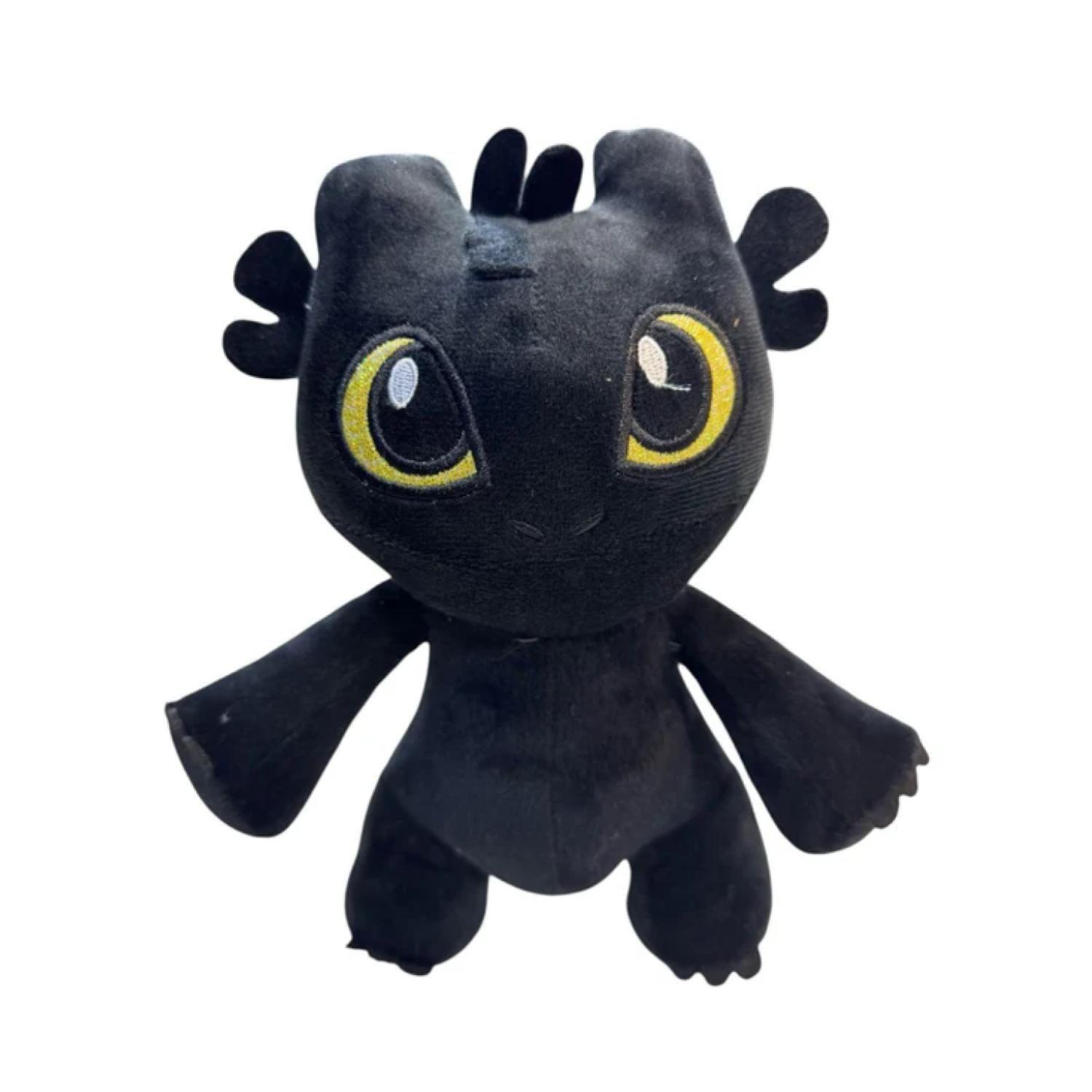Juguete Peluche Chimuelo Bebe 25cm Negro Infantil-0
