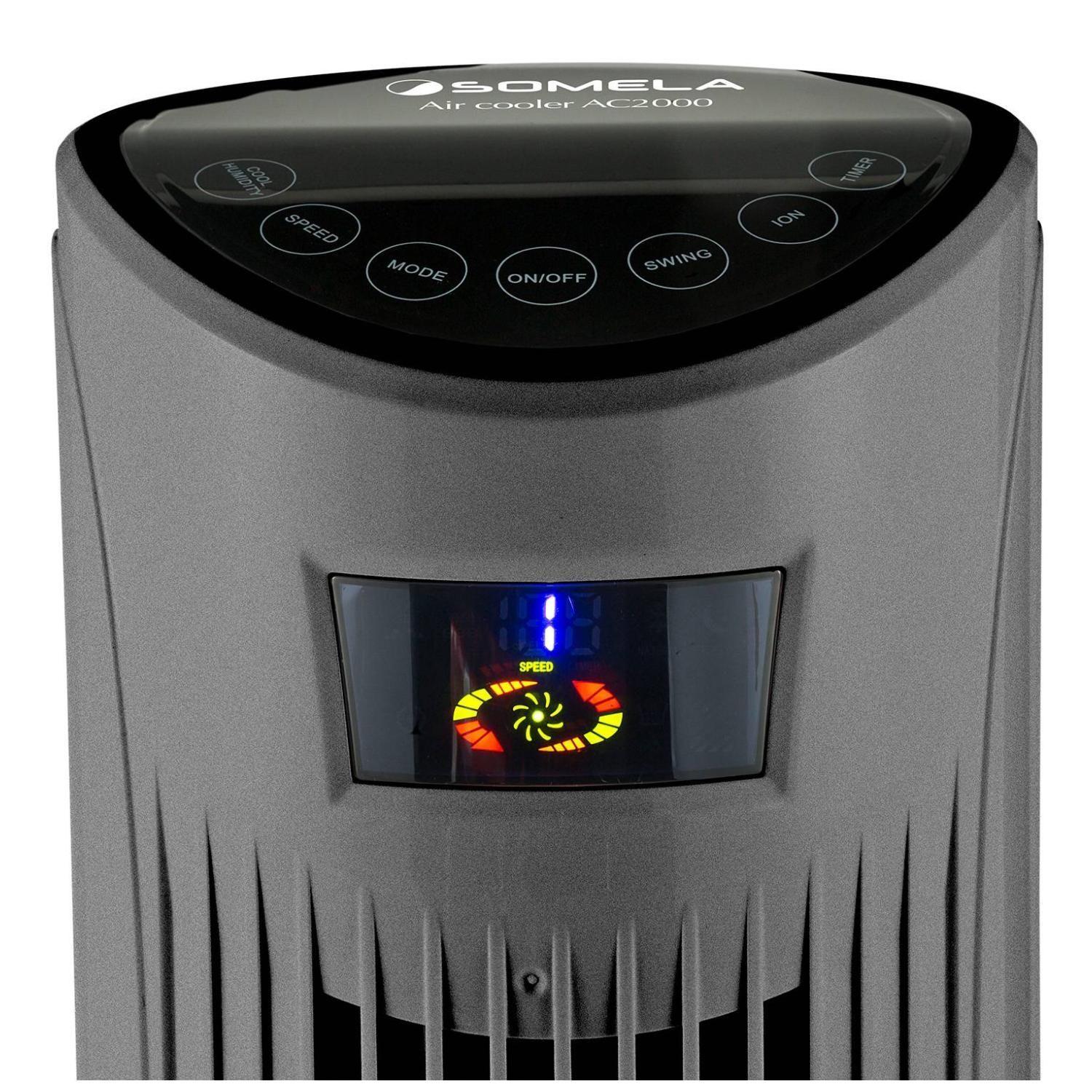 Enfriador De Aire Electrico 3L 45W Control Remoto AC2000 Somela-1