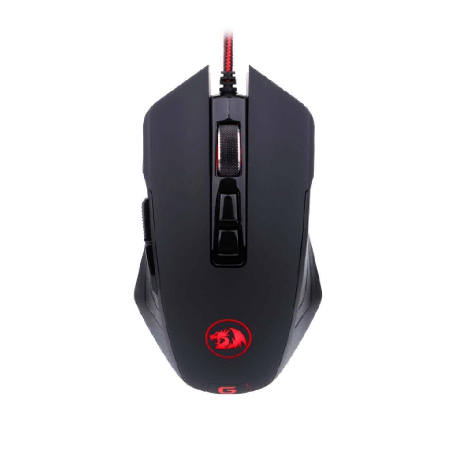Mouse Gamer USB RGB 8B 10000DPI Negro Dagger Redragon-0
