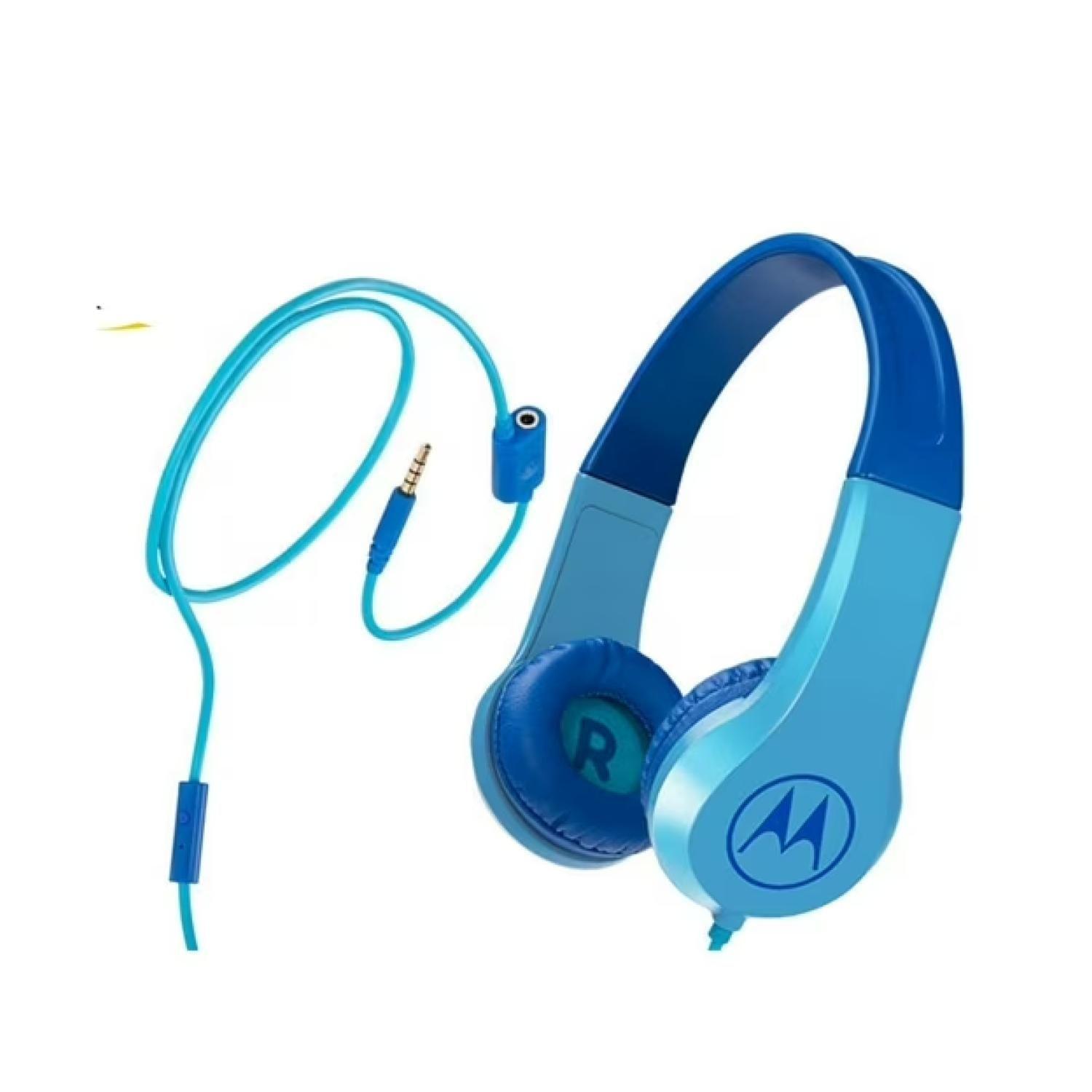 Audifono Manos Libres Jack 3.5 Azul Moto JR 200-2