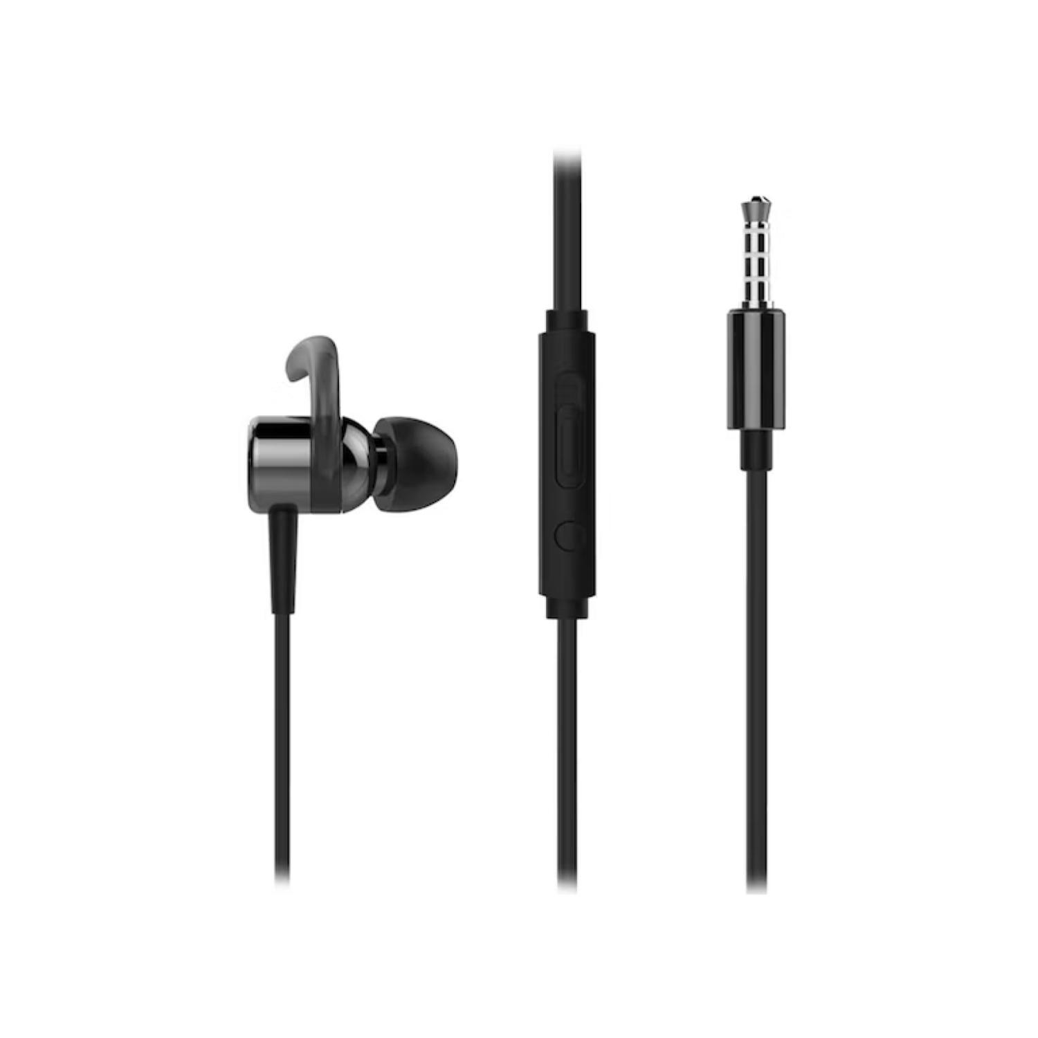 Audifonos Manos Libres Jack 3.5 InEar Negro DHH-3114 HP-1