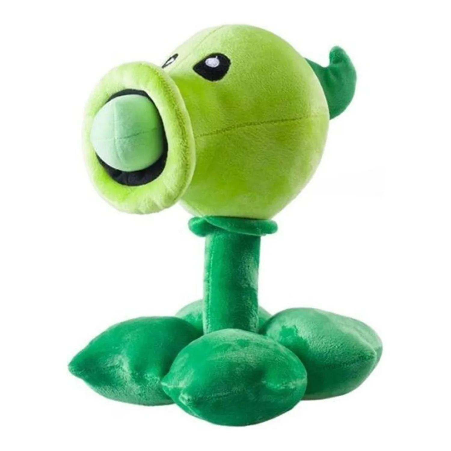 Juguete Peluche Planta Verde 25cm Plantas Vs Zombies Infantil-3